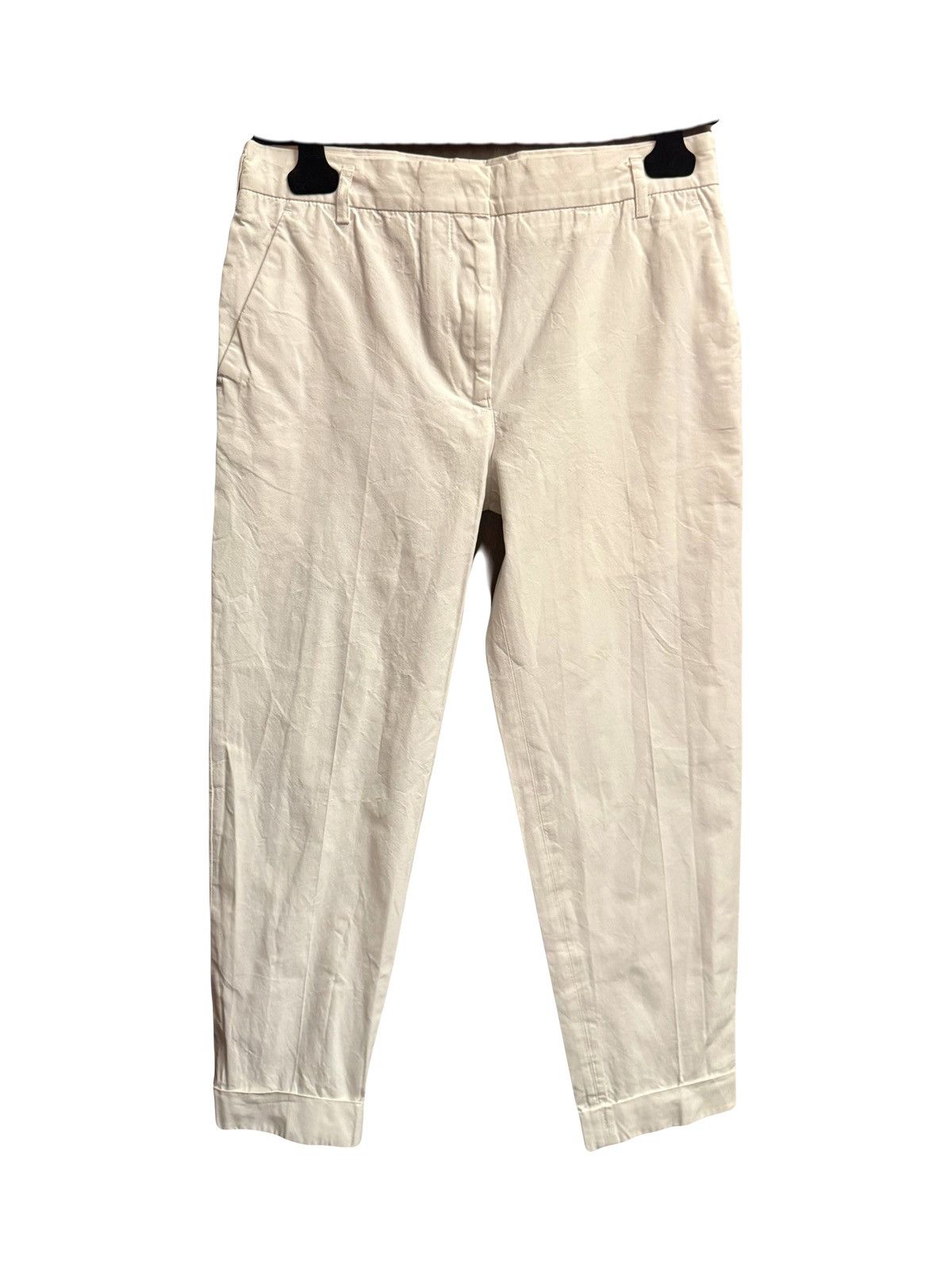 Haider Ackermann haider ackermann white cropped pants 36 Size 26" / US 2 / IT 38 - 1 Thumbnail