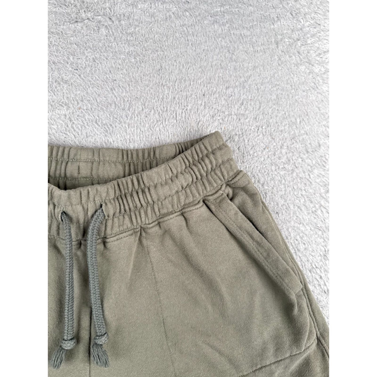 The North Face The North Face Shorts Women Small Green Cotton Blend Elastic Waist French Terry Womens Size 28" / US 6 / IT 42 - 5 Thumbnail