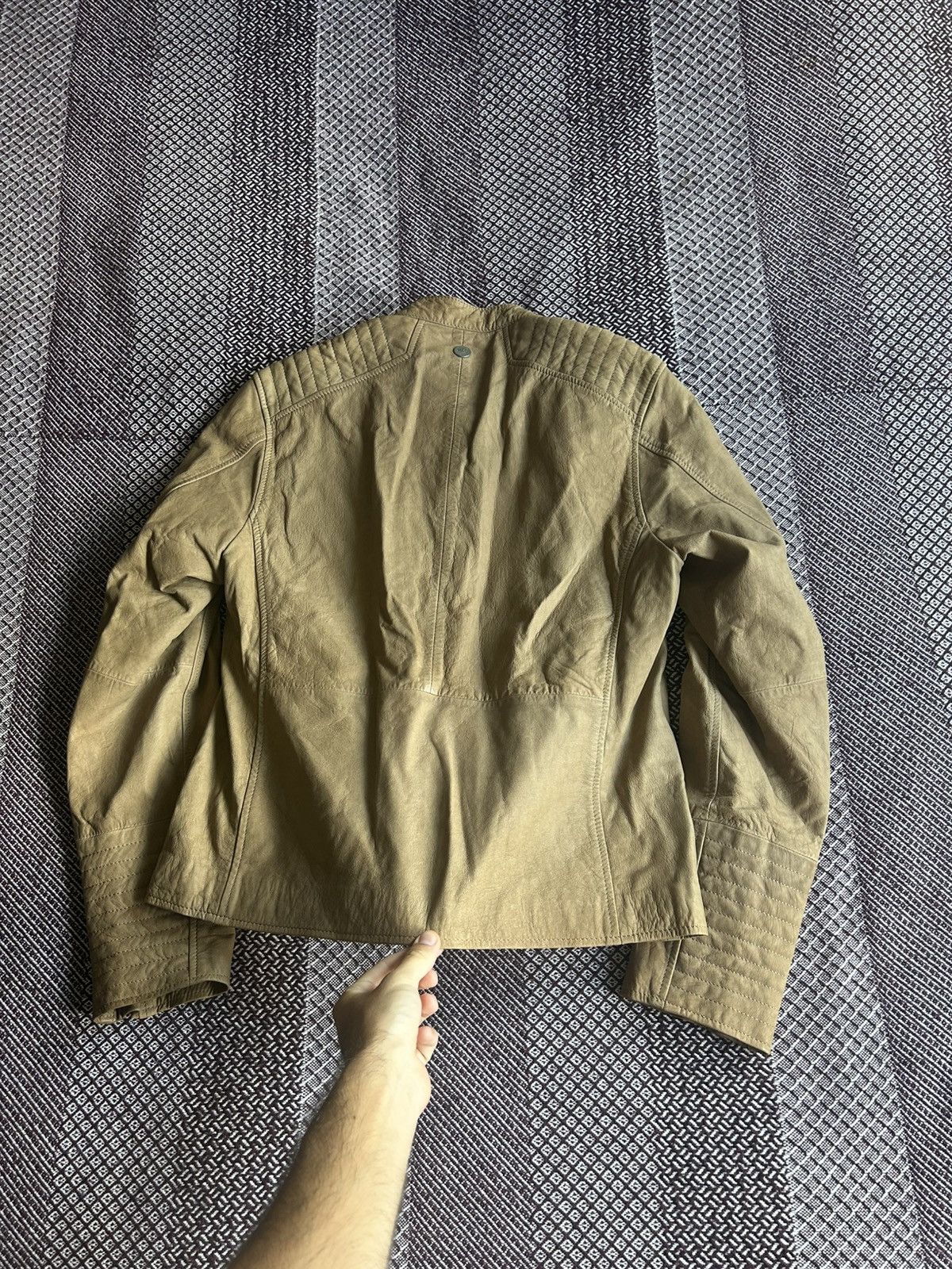 Genuine Leather Vintage EDC Leather Jacket Avantgarde Style Size M Unisex Size US M / EU 48-50 / 2 - 10 Thumbnail