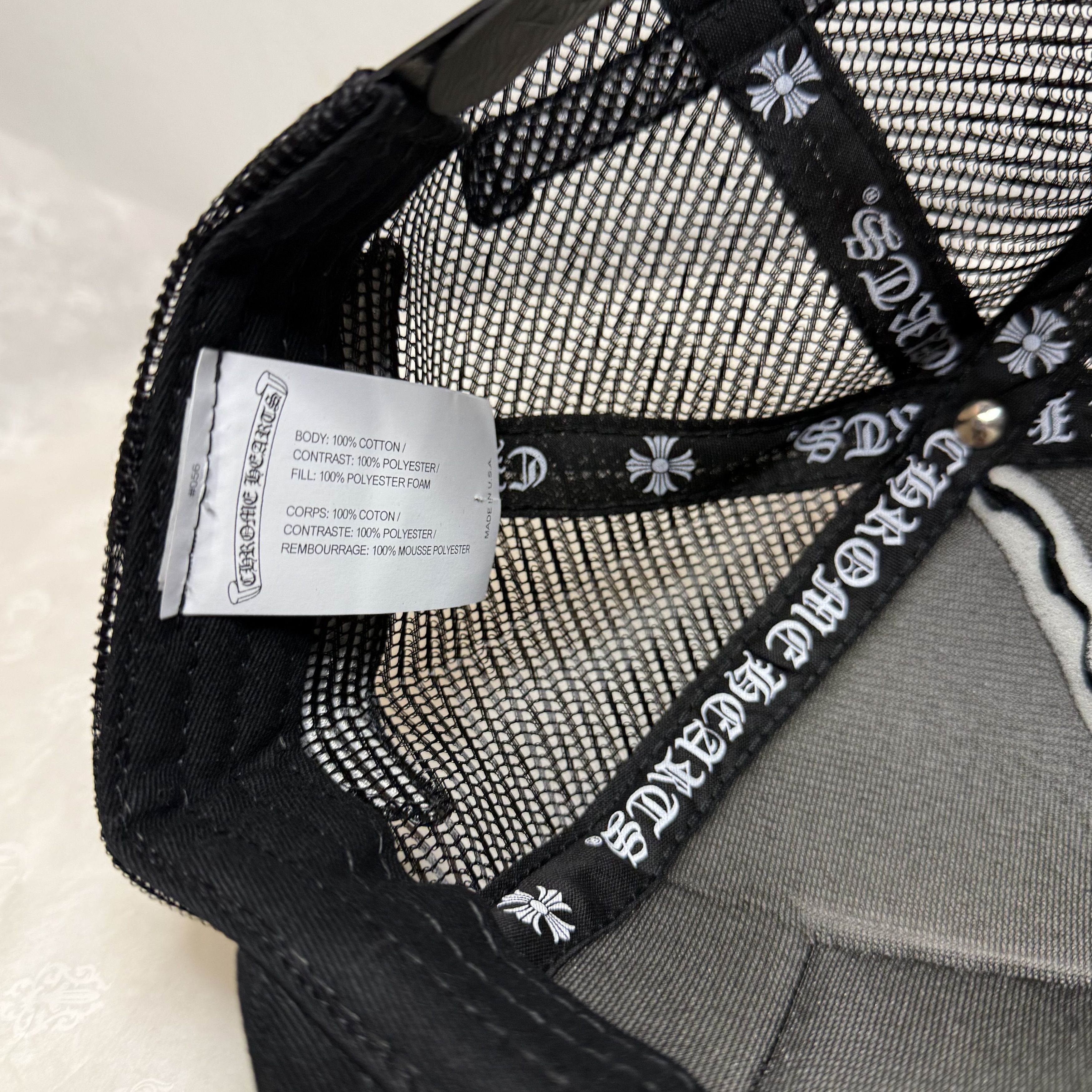 Chrome Hearts Chrome Hearts x Foti x Yungblud x Aerosmith Trucker Hat Size ONE SIZE - 8 Thumbnail