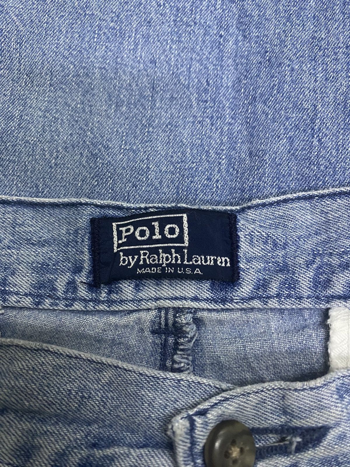 Polo Ralph Lauren × Vintage Vintage Polo Ralph Lauren Denim Pants Size US 30 / EU 46 - 14 Thumbnail