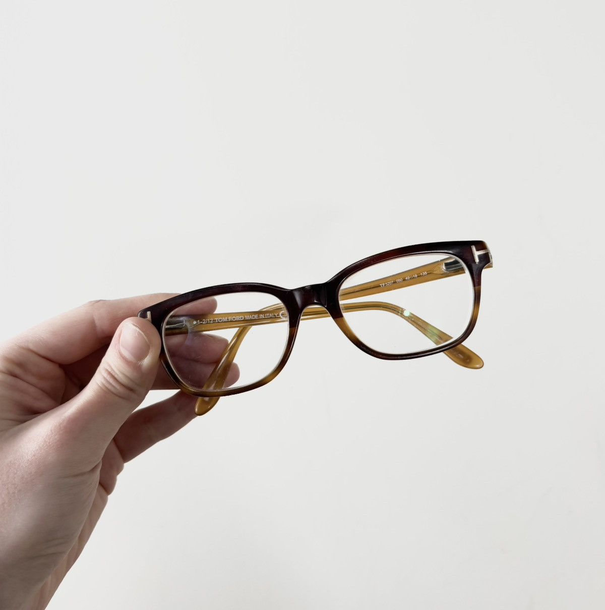Tom Ford Tom Ford Eyeglasses Frames Glasses Full Rim Size ONE SIZE - 1 Thumbnail
