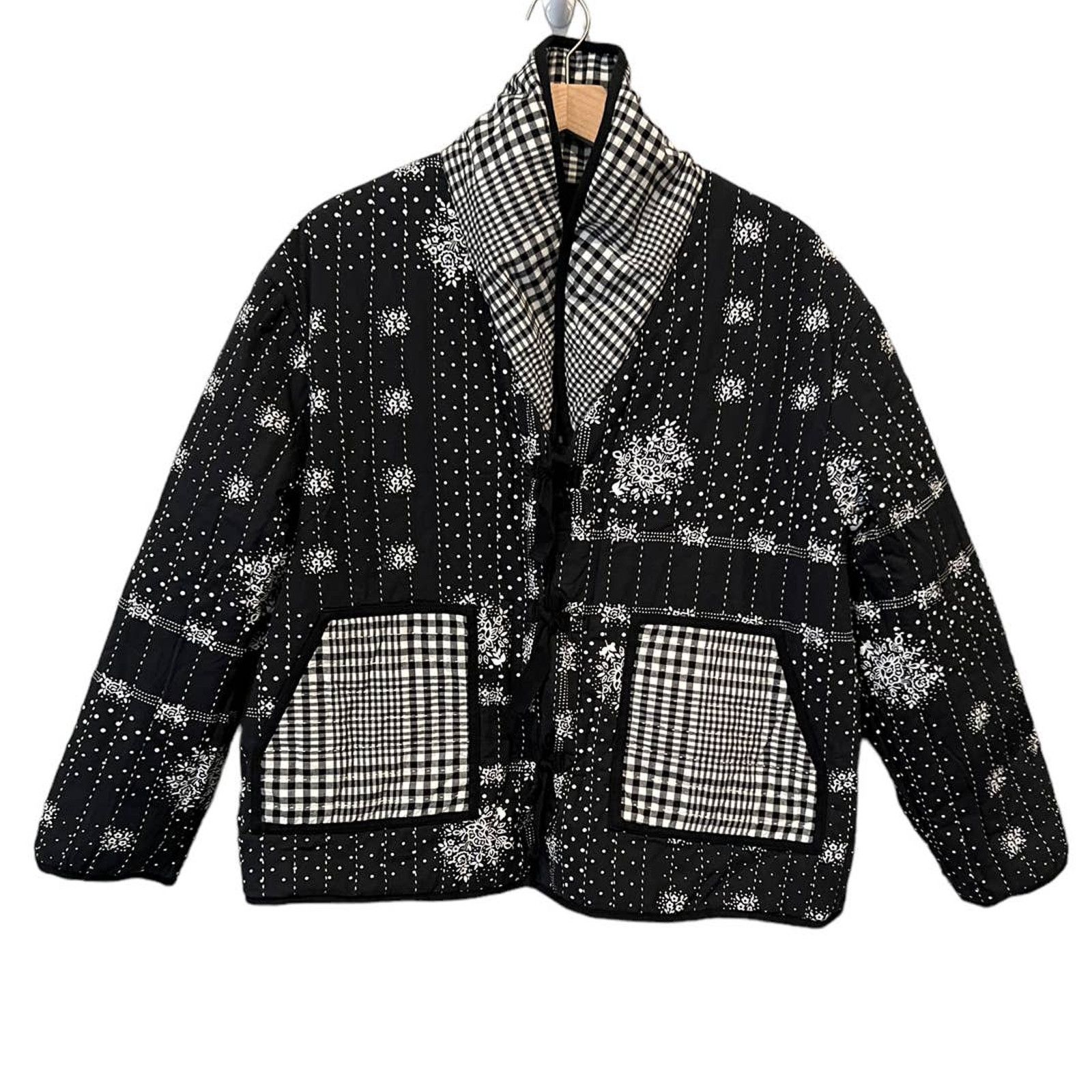 THE GREAT THE GREAT. The Reversible Quilted Jacket (3/Large) Size L / US 10 / IT 46 - 10 Thumbnail