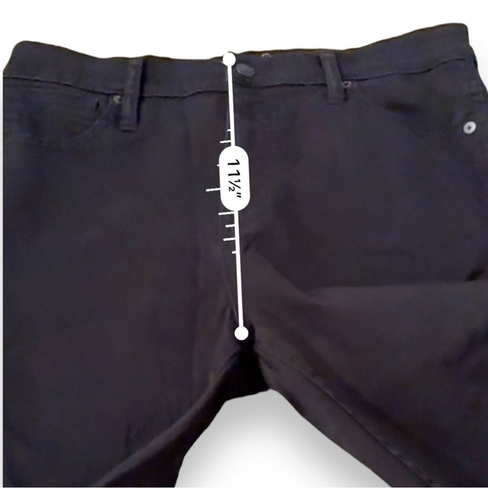Madewell Madewell 10" High-Rise Skinny Jeans in Black Carbondale 31 Size 31" - 13 Thumbnail