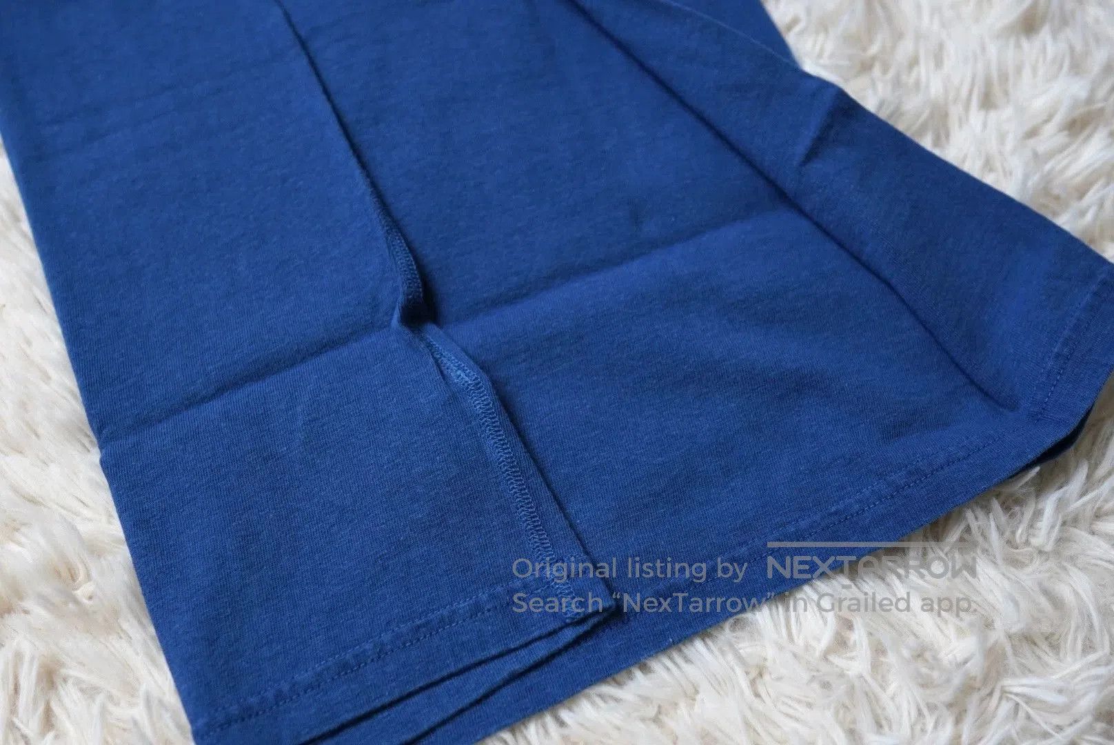 Visvim Blue Short Sleeve Crew Neck T-Shirt. Size US M / EU 48-50 / 2 - 4 Thumbnail
