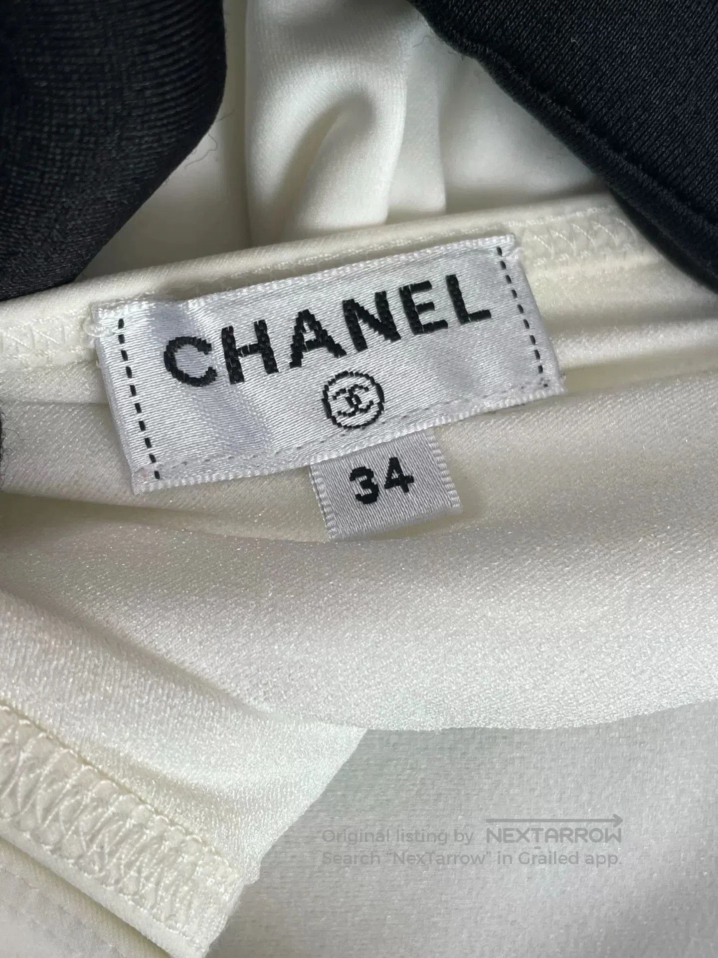 Chanel Chanel Black White Colorblock One. Size XXS / US 00 / IT 34 - 6 Thumbnail