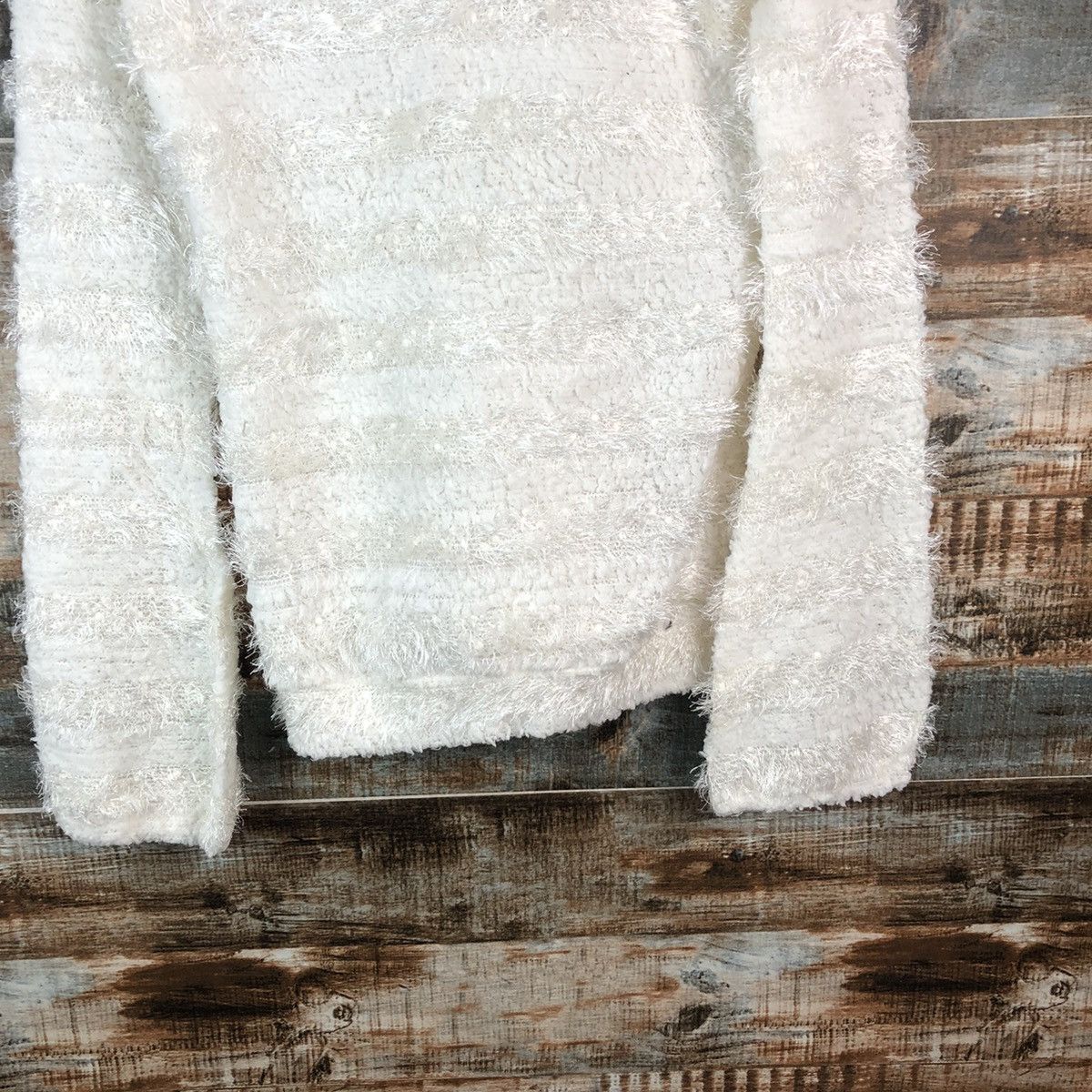 Homespun Knitwear × Japanese Brand DLL Ank Rouge White Knitwear #C053 Size S / US 4 / IT 40 - 6 Thumbnail