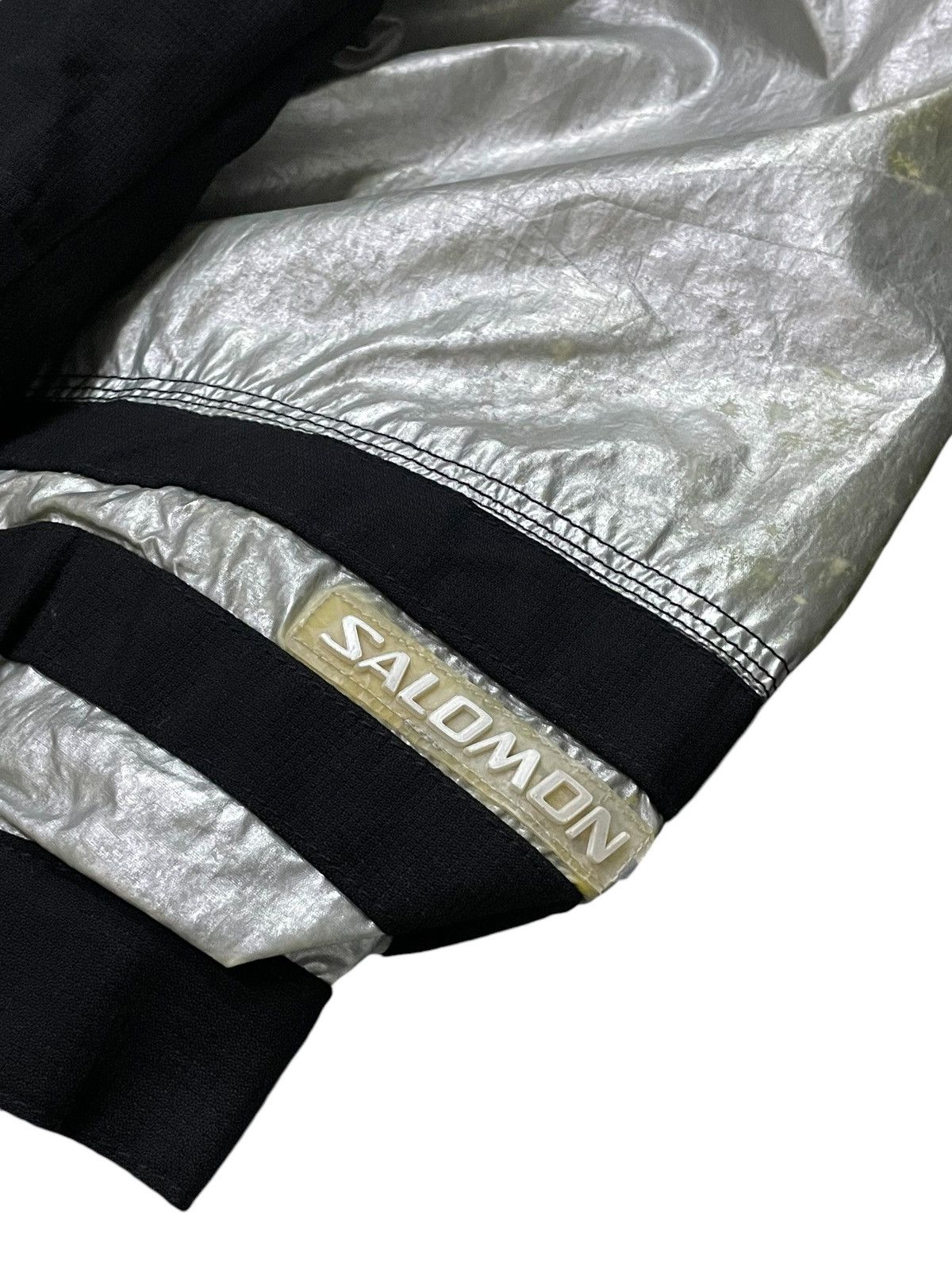 Salomon Vintage Salomon Astro Reflective Silver Coated Boxy Jacket Size US M / EU 48-50 / 2 - 7 Thumbnail