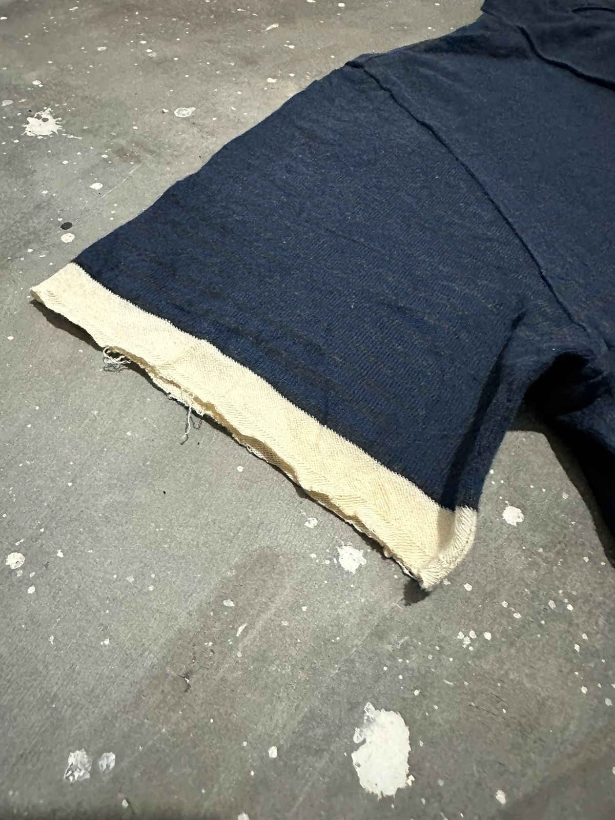 Yohji Yamamoto 🔥Ys Yohji Yamamoto Asymmetric Cotton Shirt distressed Hem Size US S / EU 44-46 / 1 - 5 Thumbnail