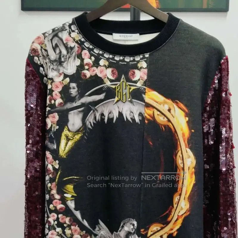 Givenchy Givenchy Gray Long Sleeve Sweatshirt for Women . Size S / US 4 / IT 40 - 5 Thumbnail