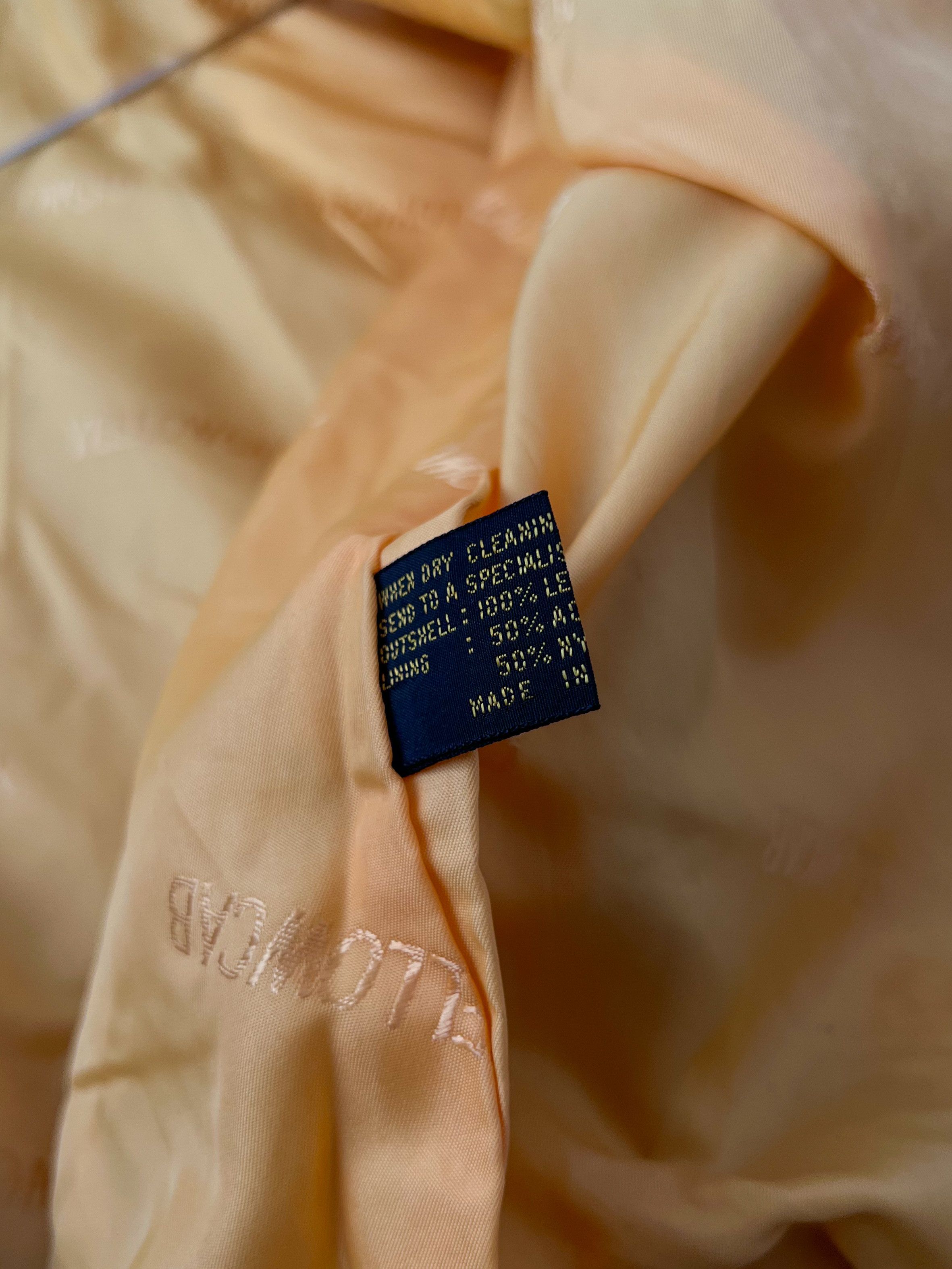 Vintage Yellow Cab Collection leather vintage jacket Size US XL / EU 56 / 4 - 9 Thumbnail