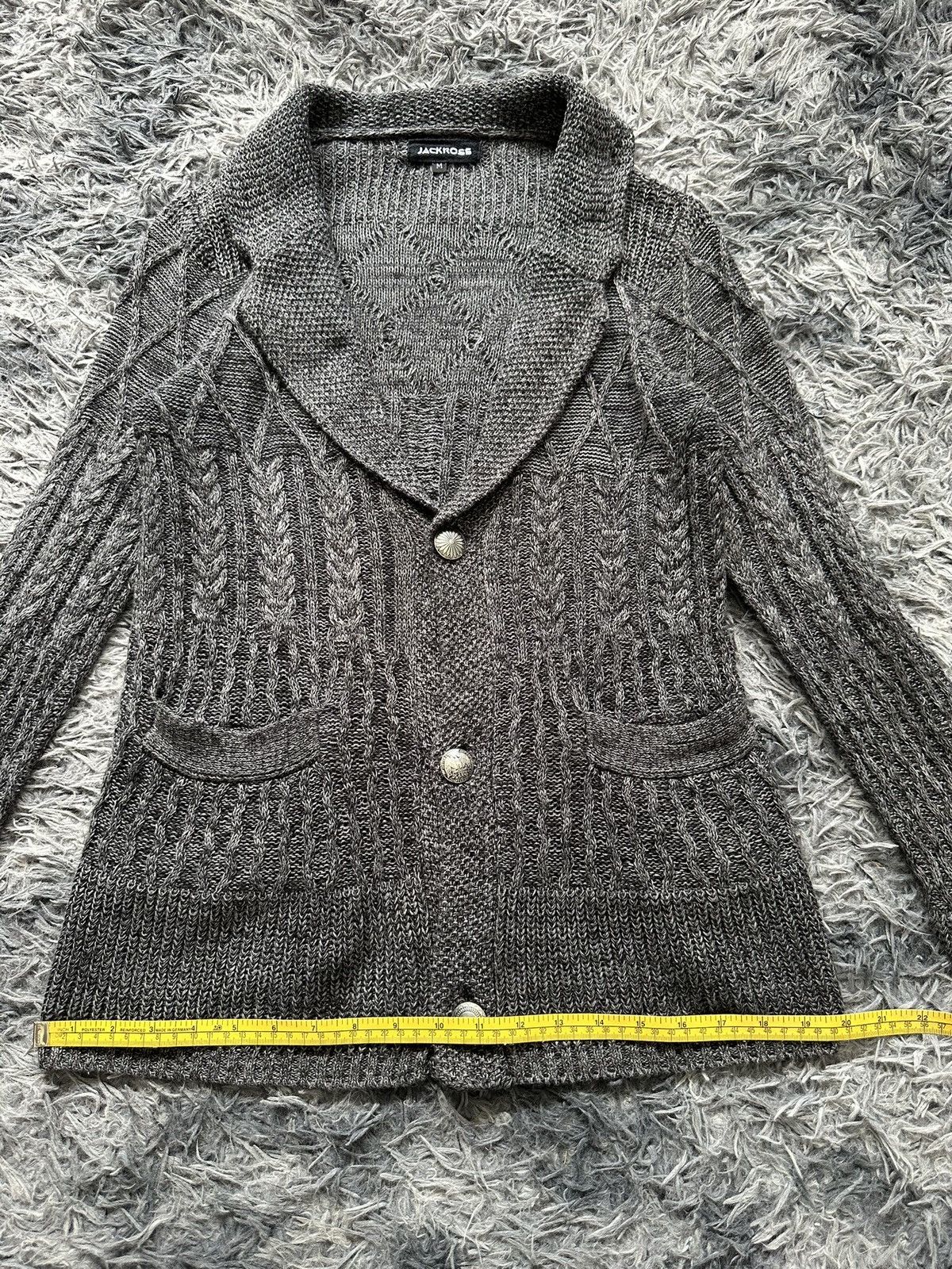 JACKROSE 2021 JACKROSE - Japan j-rock knitted cardigan Size US M / EU 48-50 / 2 - 17 Thumbnail