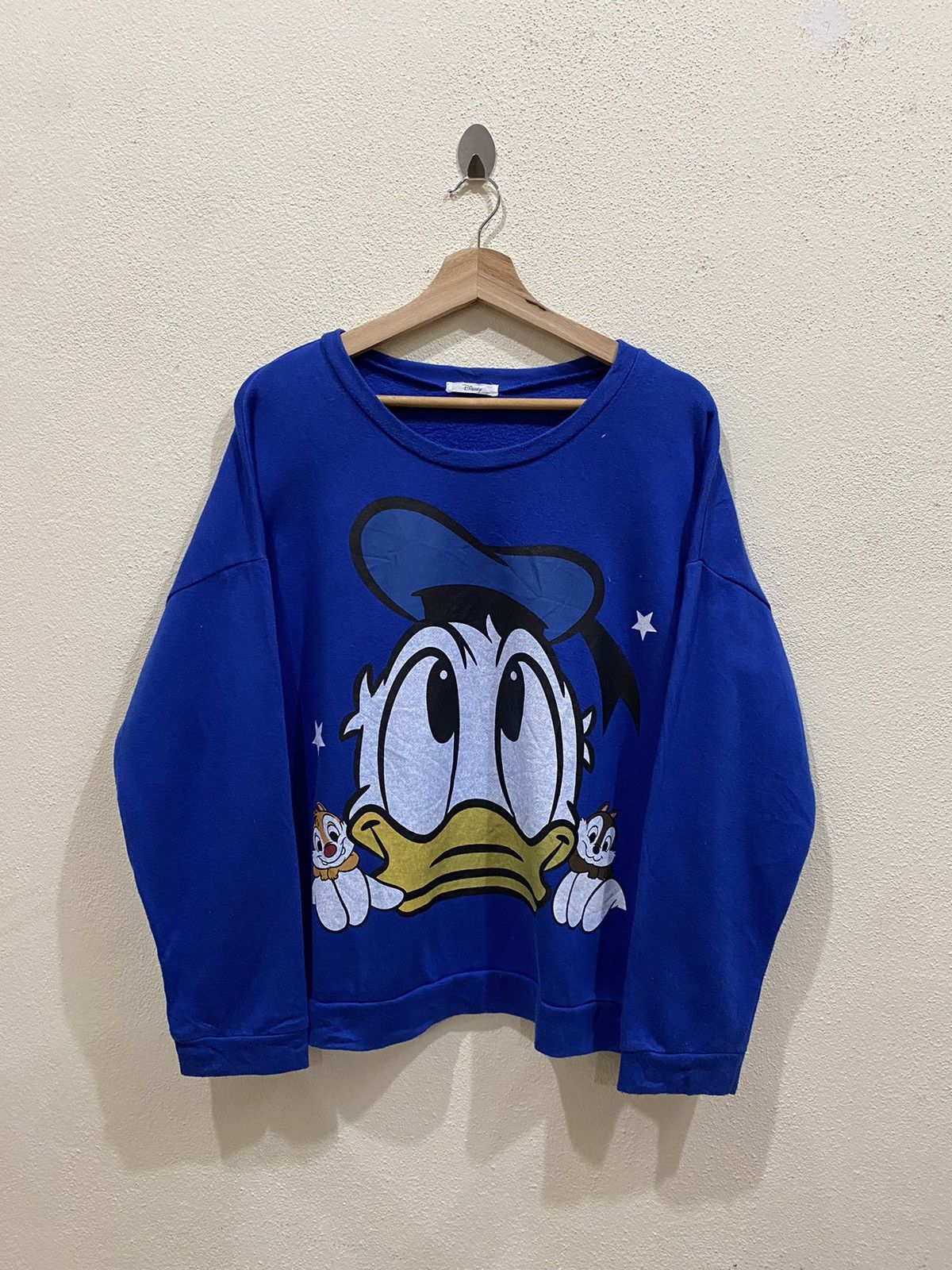 Cartoon Network × Disney Disney Donald Duck Big Logo Sweatshirt Size M / US 6-8 / IT 42-44 - 2 Thumbnail