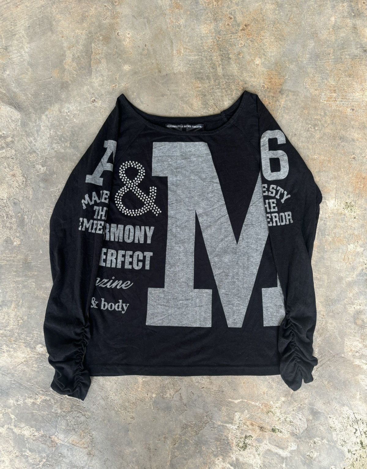 Hysteric Glamour × If Six Was Nine × Japanese Brand Y2k Plein Beaute Opium Punk Style Women's Longsleeve Size M / US 6-8 / IT 42-44 - 1 Thumbnail
