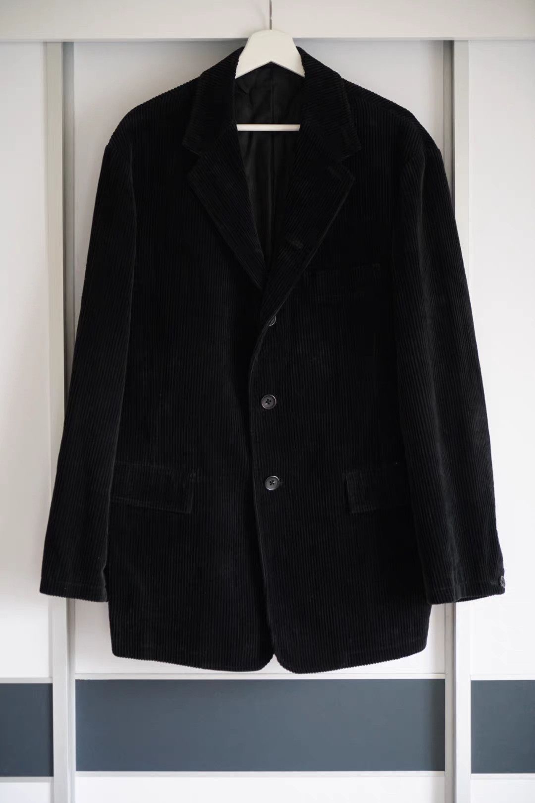 Yohji Yamamoto Yohji Yamamoto 97aw Wax Figure Corduroy Blazer K4 Size US M / EU 48-50 / 2 - 1 Thumbnail