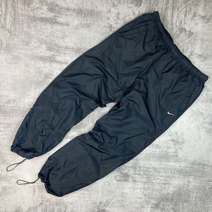 Nike 00s VINTAGE NIKE Nylon Drill Track Pants Swoosh Tn Air Y2K