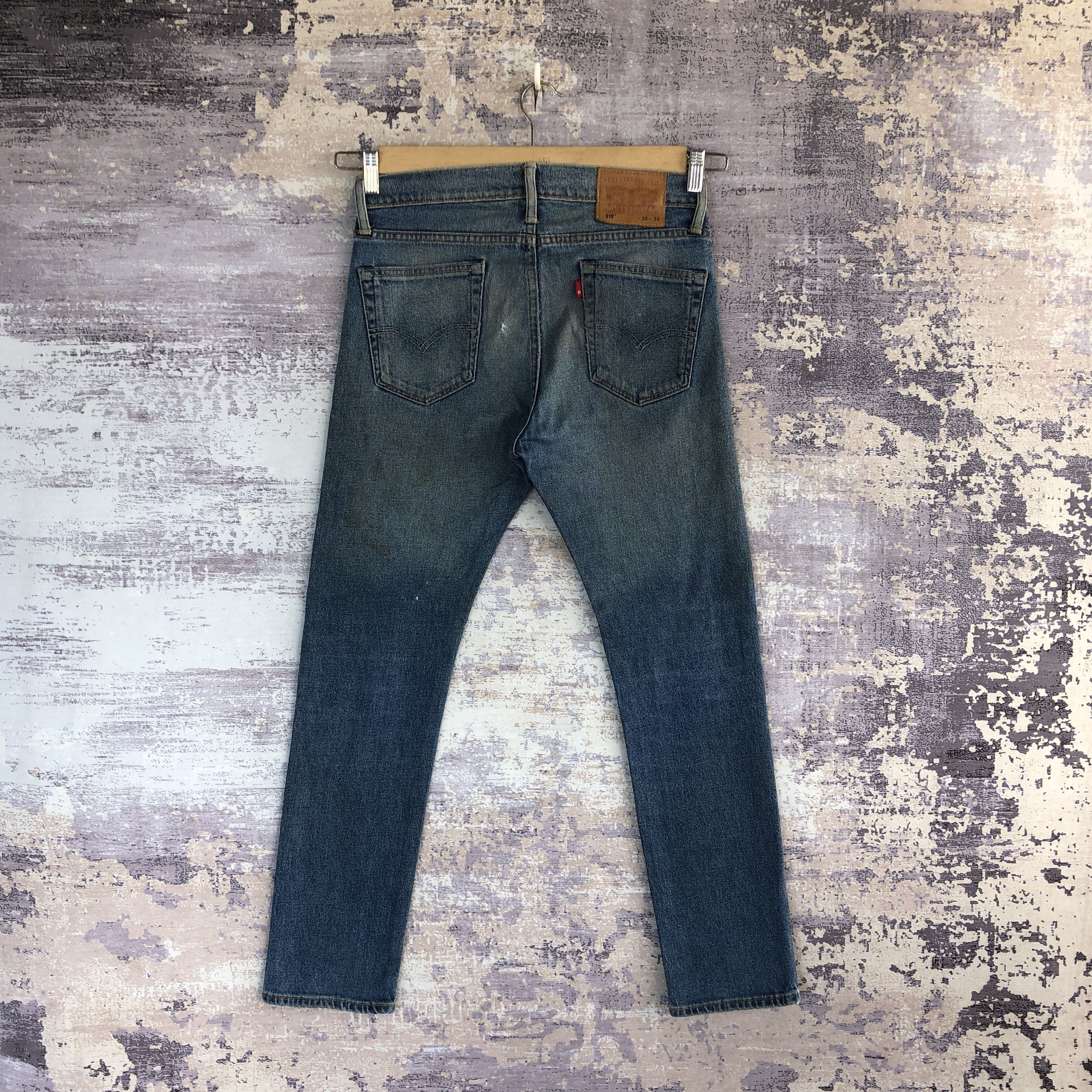 Levi's Vintage Levis 510 Jeans Slim Tapered Leg Levi's Faded Denim Size US 30 / EU 46 - 2 Thumbnail