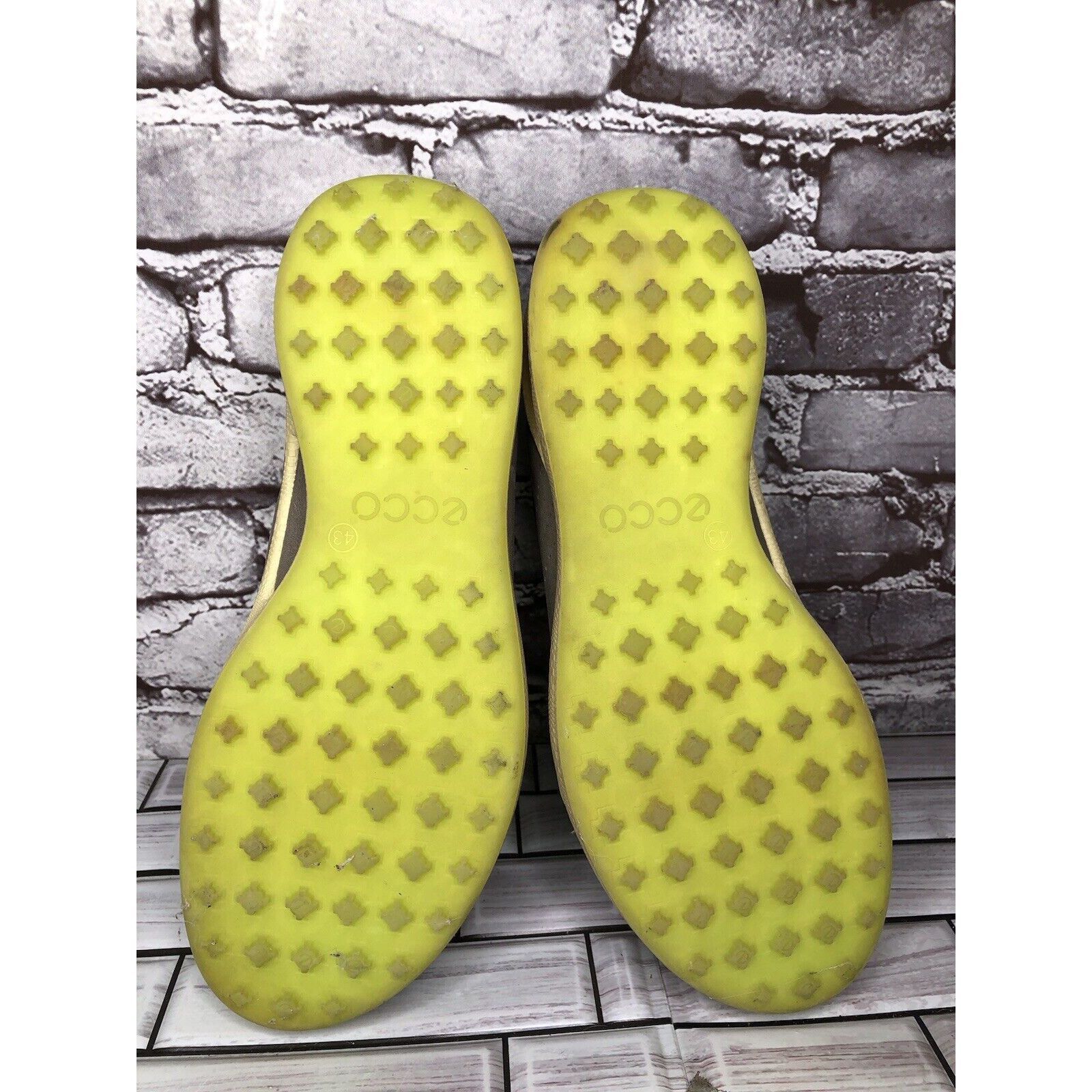 Ecco Ecco Biom Hybrid Gray Yak Leather Green Golf Shoes Spikeless Size US 10 / EU 43 - 14 Thumbnail