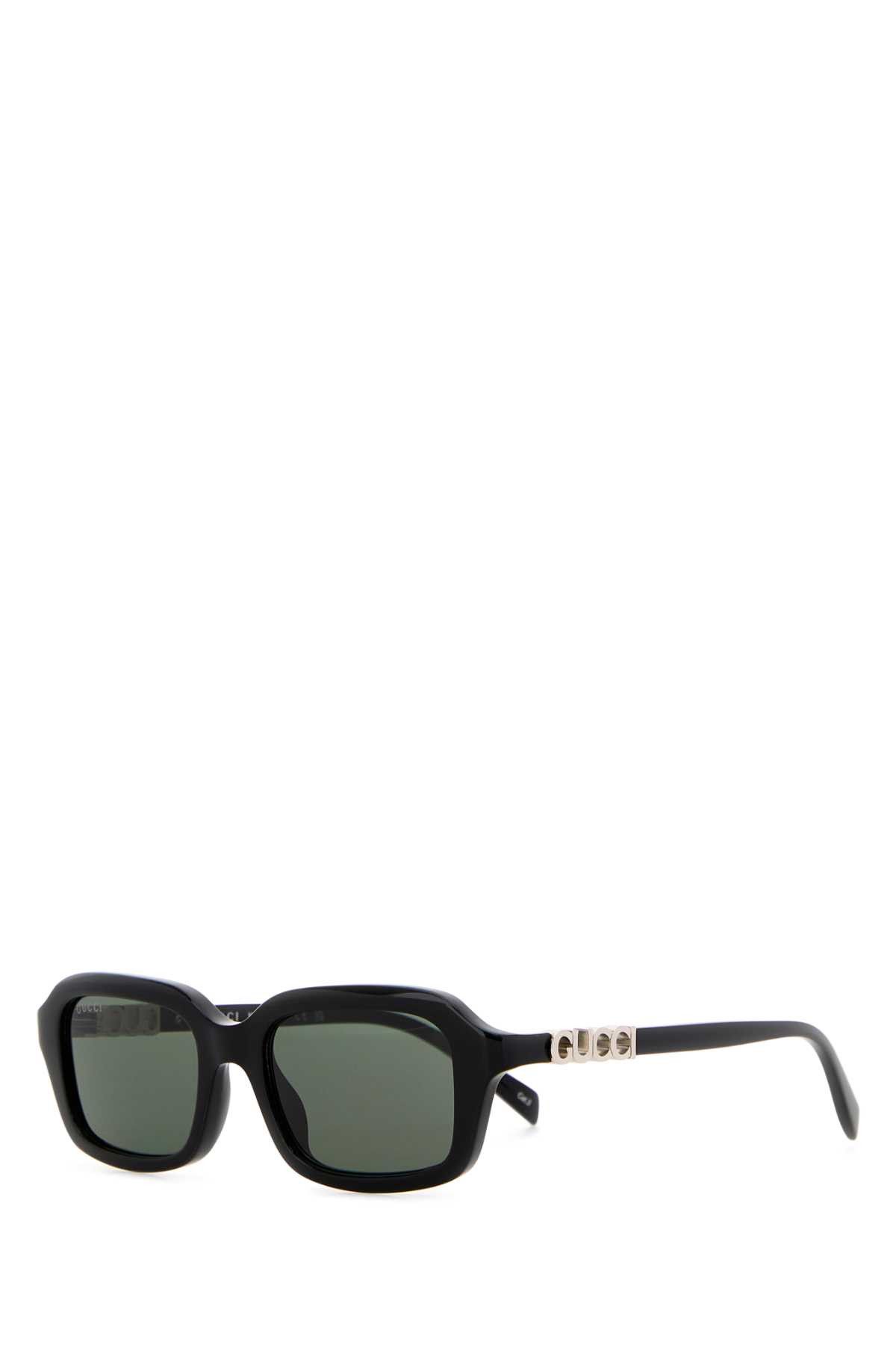 Gucci Black Acetate Sunglasses Size ONE SIZE - 1 Thumbnail