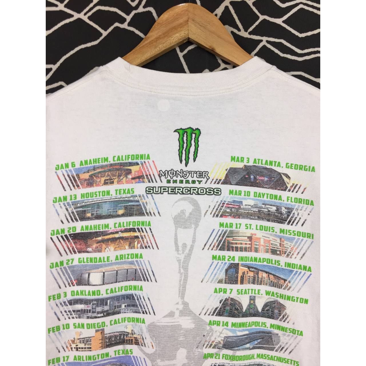 Alstyle Monster Energy Supercross AMA World Championship Tee Size US S / EU 44-46 / 1 - 13 Thumbnail