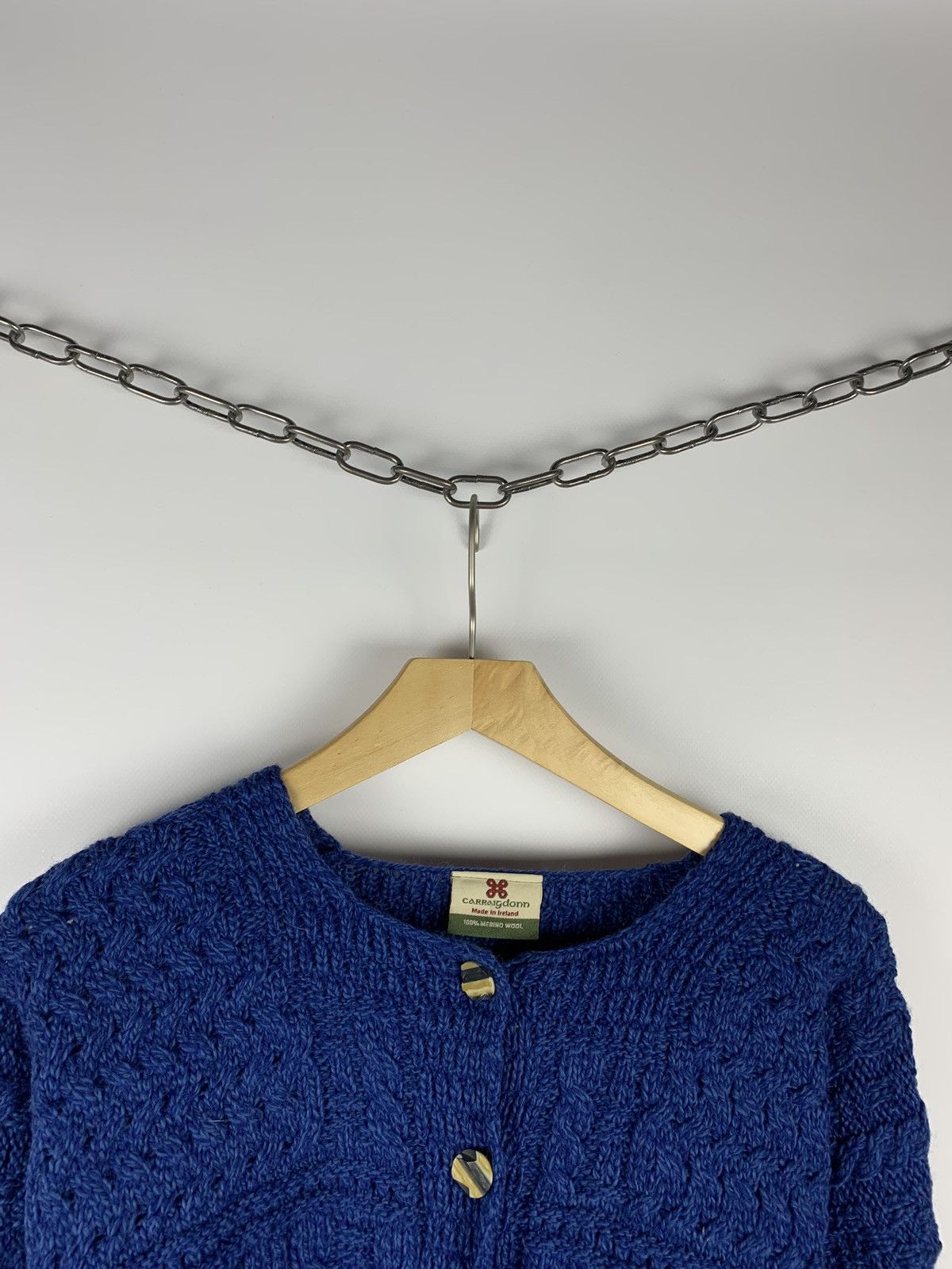 Carraig Donn Carraig Donn Cable Knit Merino Wool Cardigan Buttons Size M Size US M / EU 48-50 / 2 - 2 Thumbnail