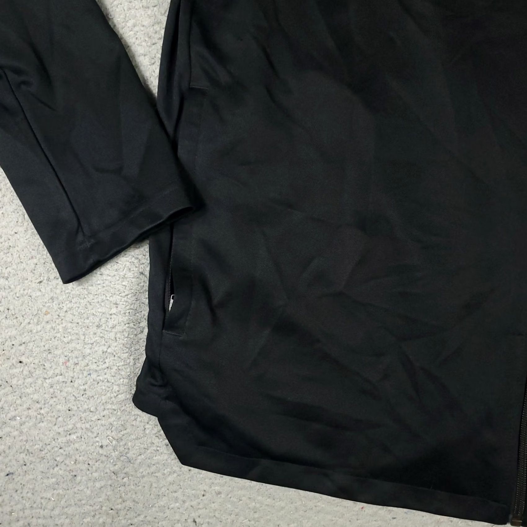 Adidas Adidas Jacket Mens 2XL Black Lightweight Full Zip Up Track Jacket Sweater Size US XXL / EU 58 / 5 - 3 Thumbnail