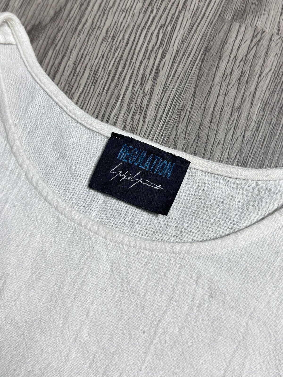 Yohji Yamamoto 💥SALE💥Yohji Yamamoto Blouse White Top Size XL / US 12-14 / IT 48-50 - 3 Thumbnail