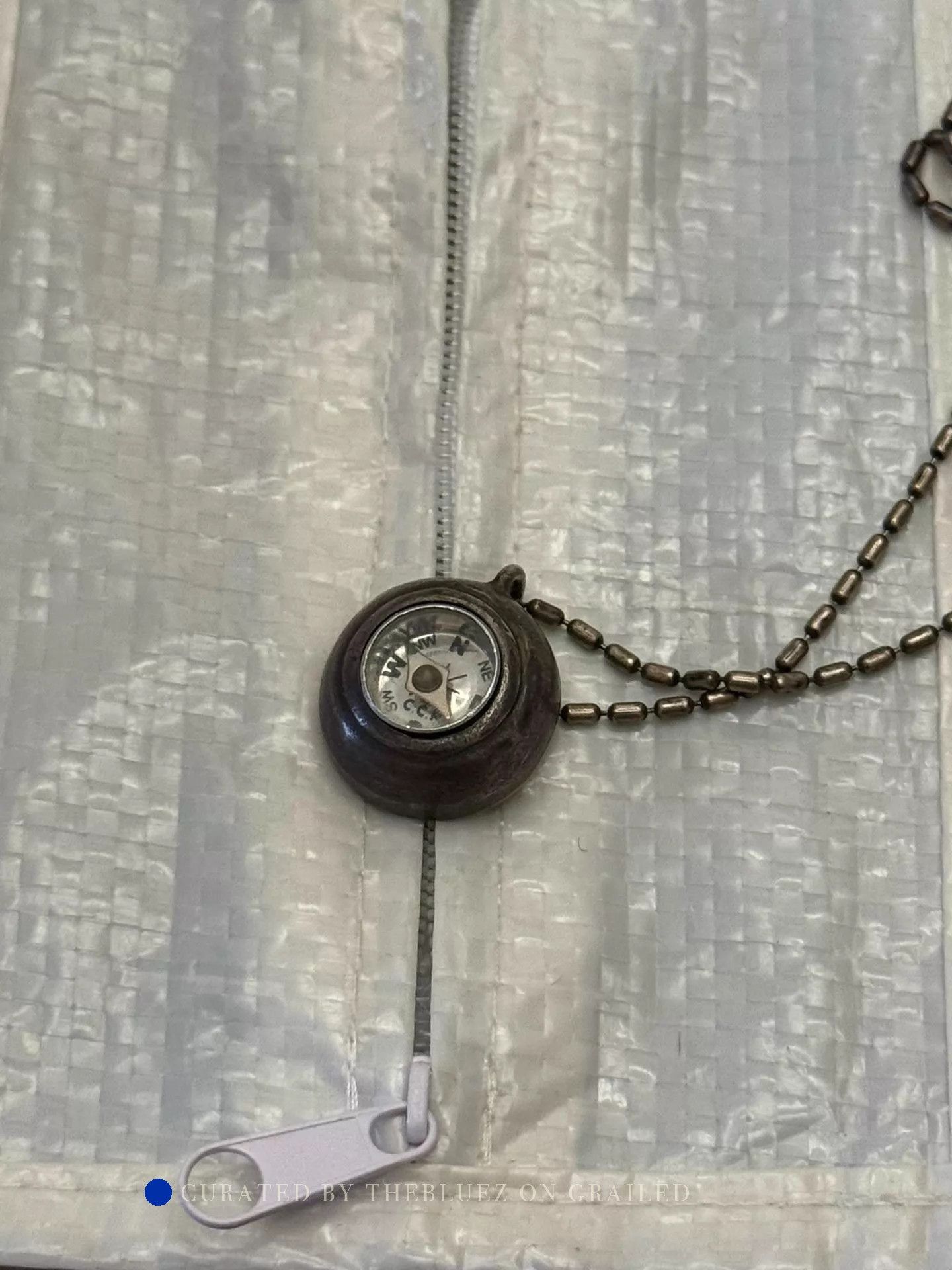 Carol Christian Poell Unique Compass Pendant Necklace Size ONE SIZE - 1 Thumbnail
