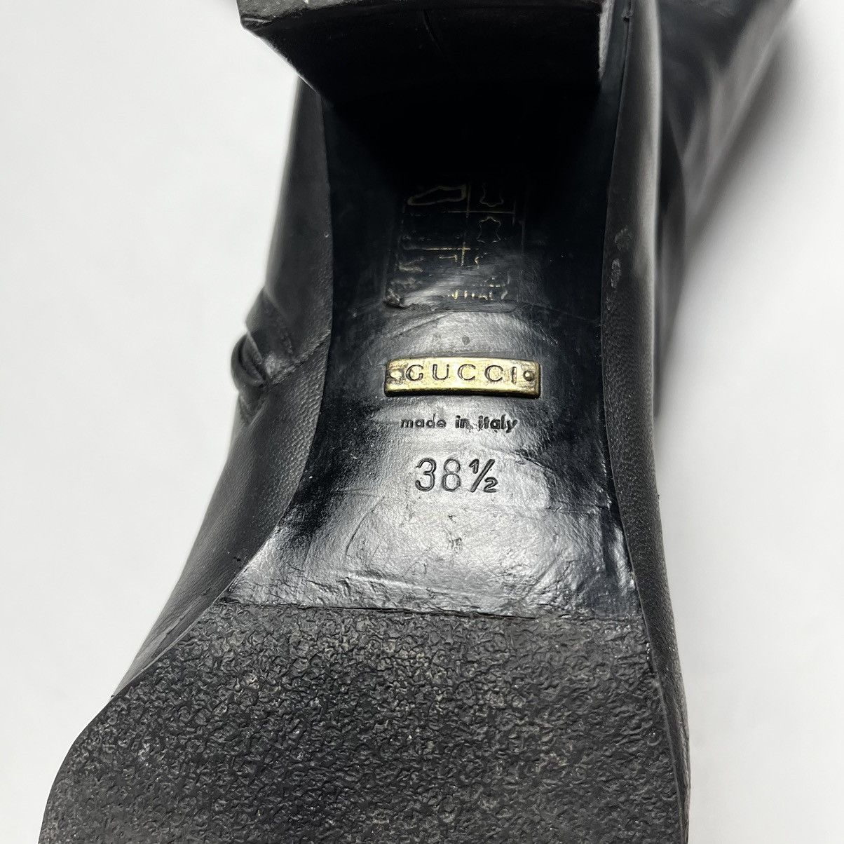 Gucci Gucci leather boots with heels Size US 8.5 / IT 38.5 - 11 Thumbnail