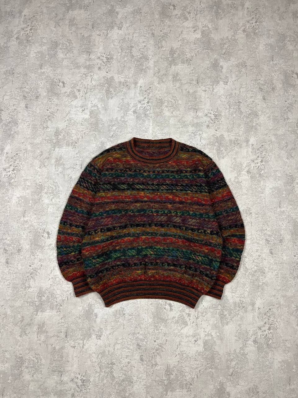 Vintage Missoni Sport Malerba Knit Sweater Size 48