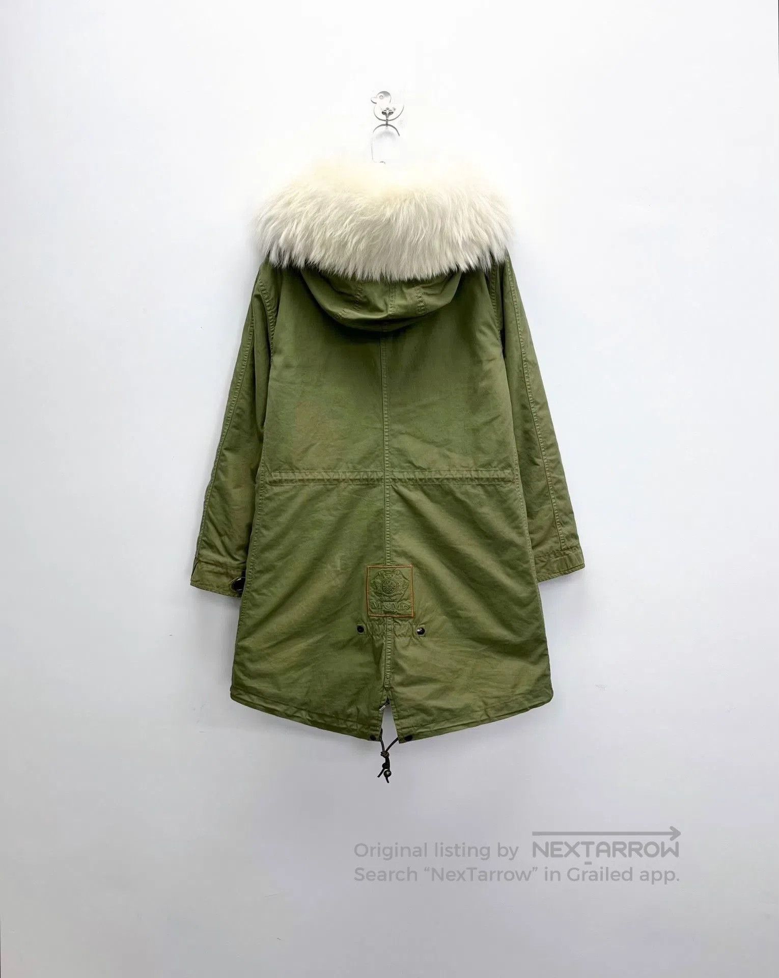 Other army green fur collar cotton jacket. Size S / US 4 / IT 40 - 2 Thumbnail