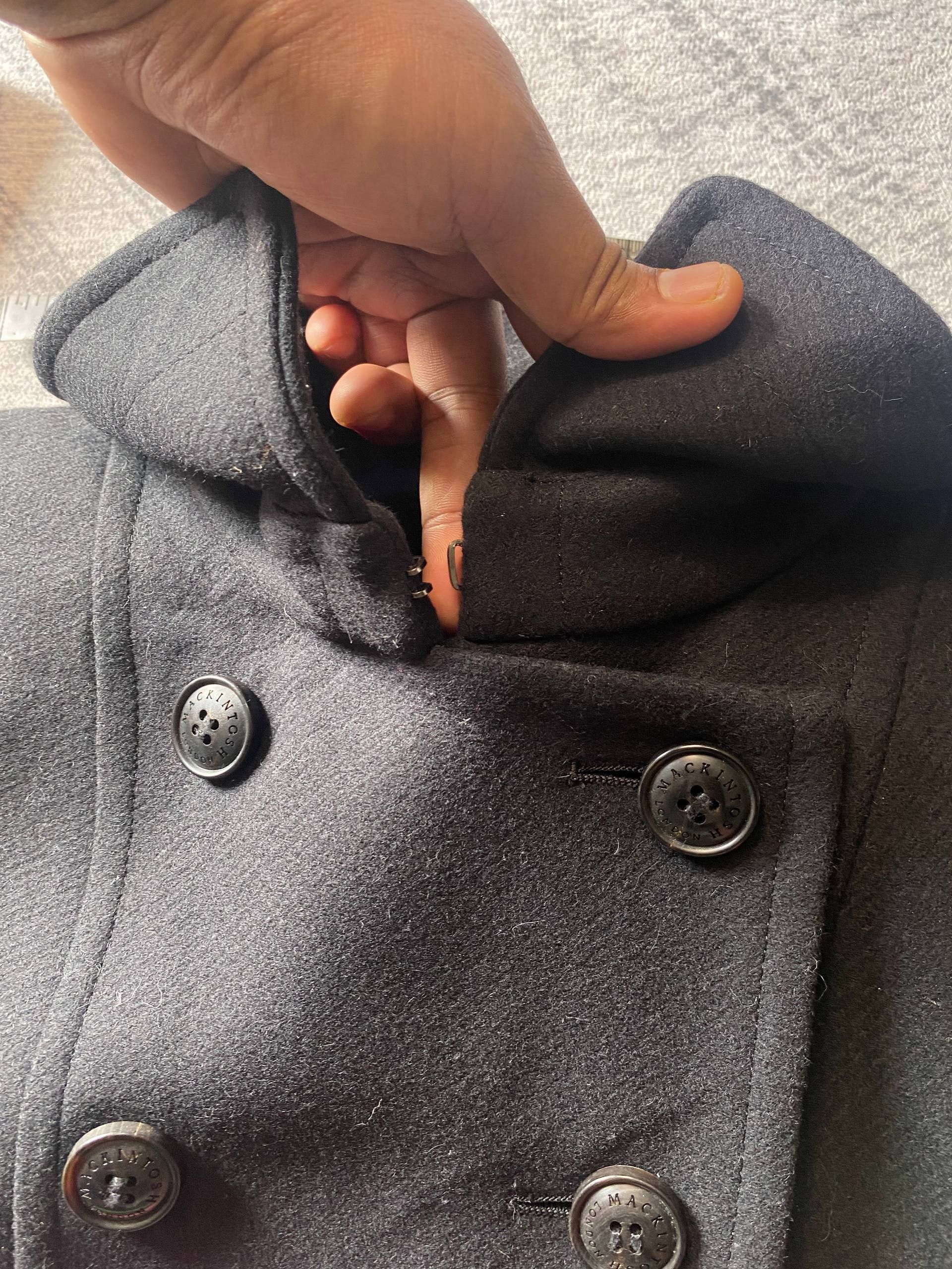 Mackintosh Mackintosh London Double Breasted Wool Coat Size XS / US 0-2 / IT 36-38 - 6 Thumbnail