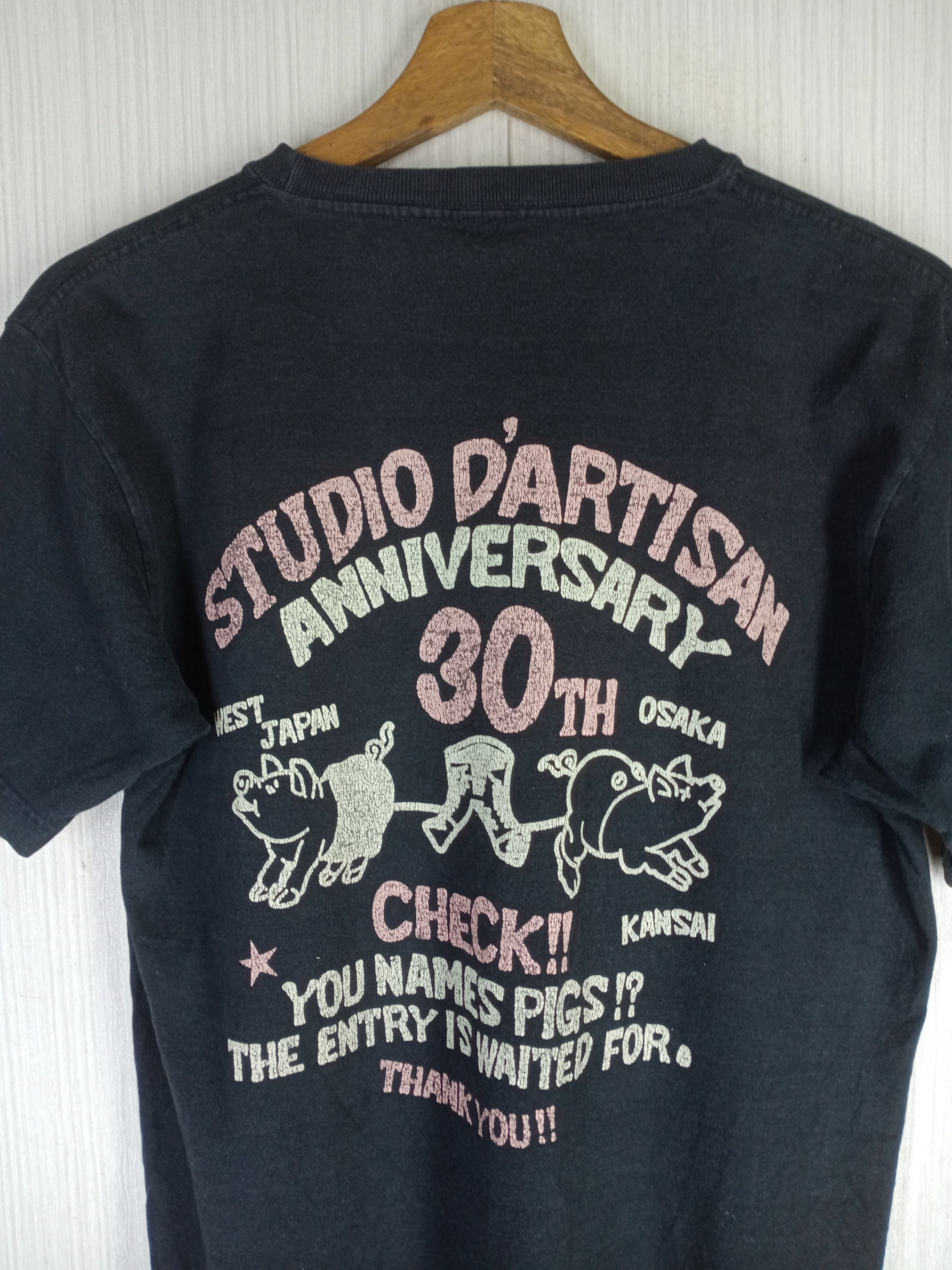Studio D'Artisan Rare Vintage Studio D'artisan Anniversary 30th Tshirt Size US M / EU 48-50 / 2 - 3 Thumbnail