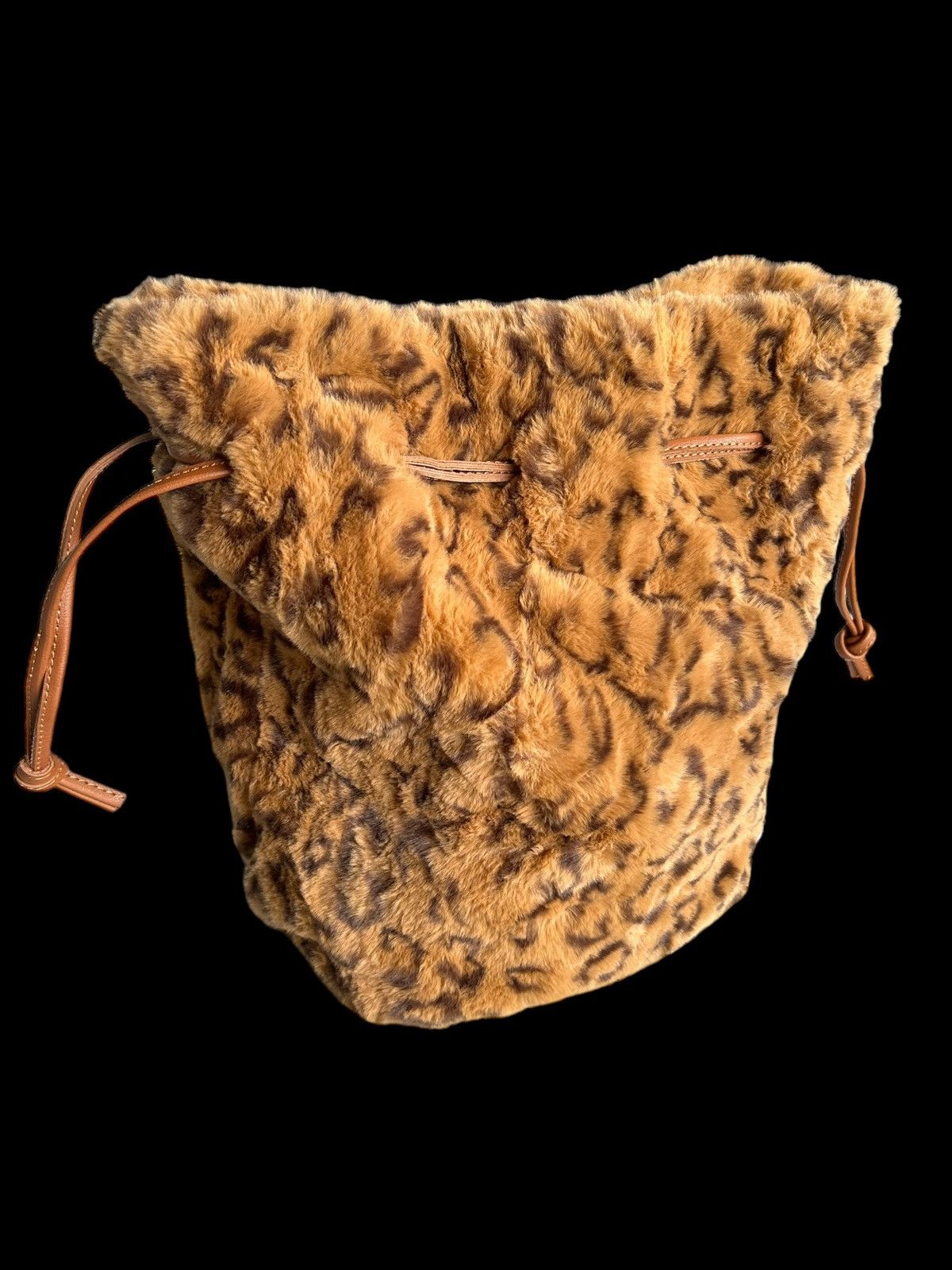 Japanese Brand × Kapital × Vintage Leopard Rare Fur Bag ☠️💀 Size ONE SIZE - 3 Thumbnail