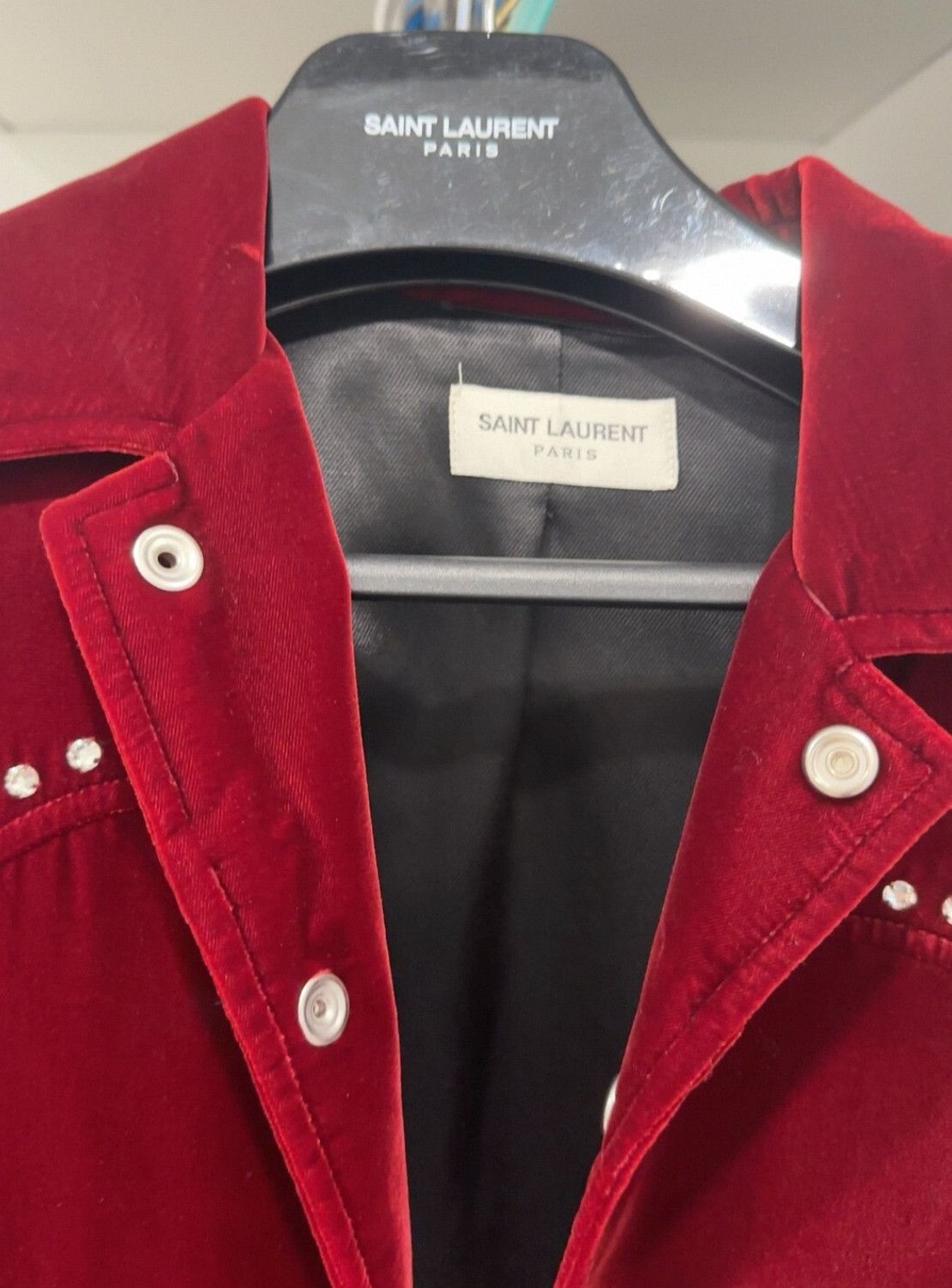 Saint Laurent Paris Saint Laurent Music Note Jacket (Size 44). Size US L / EU 52-54 / 3 - 2 Thumbnail