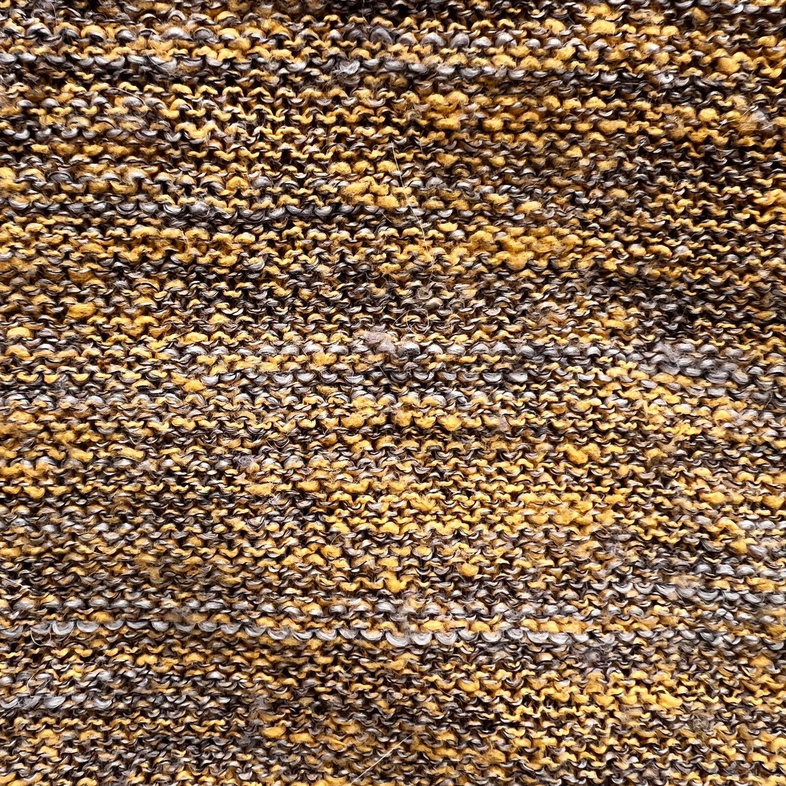 Free People FREE PEOPLE Yellow Gray Alpaca Knit Pullover Sweater, M Size M / US 6-8 / IT 42-44 - 5 Thumbnail