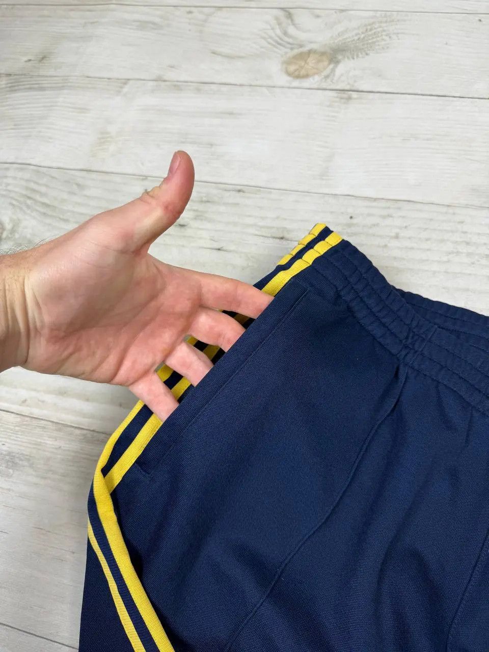 Adidas Vintage Adidas Balenciaga Style Striped Track Pants Y2K Size US 34 / EU 50 - 9 Thumbnail