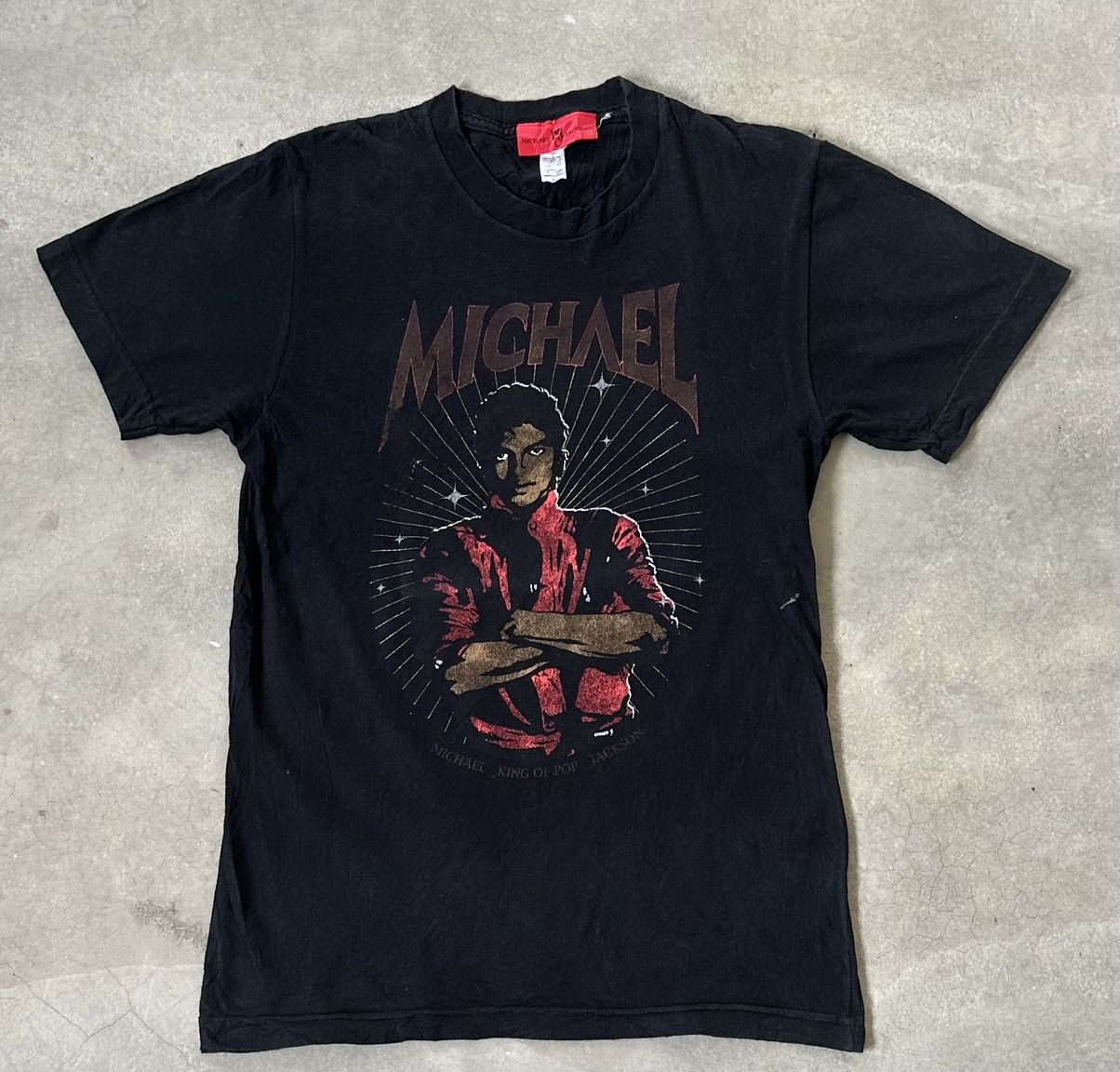 Michael Jackson VINTAGE MICHAEL JAKSON OFFICIAL MERCHANDISE TEE Size US S / EU 44-46 / 1 - 1 Thumbnail