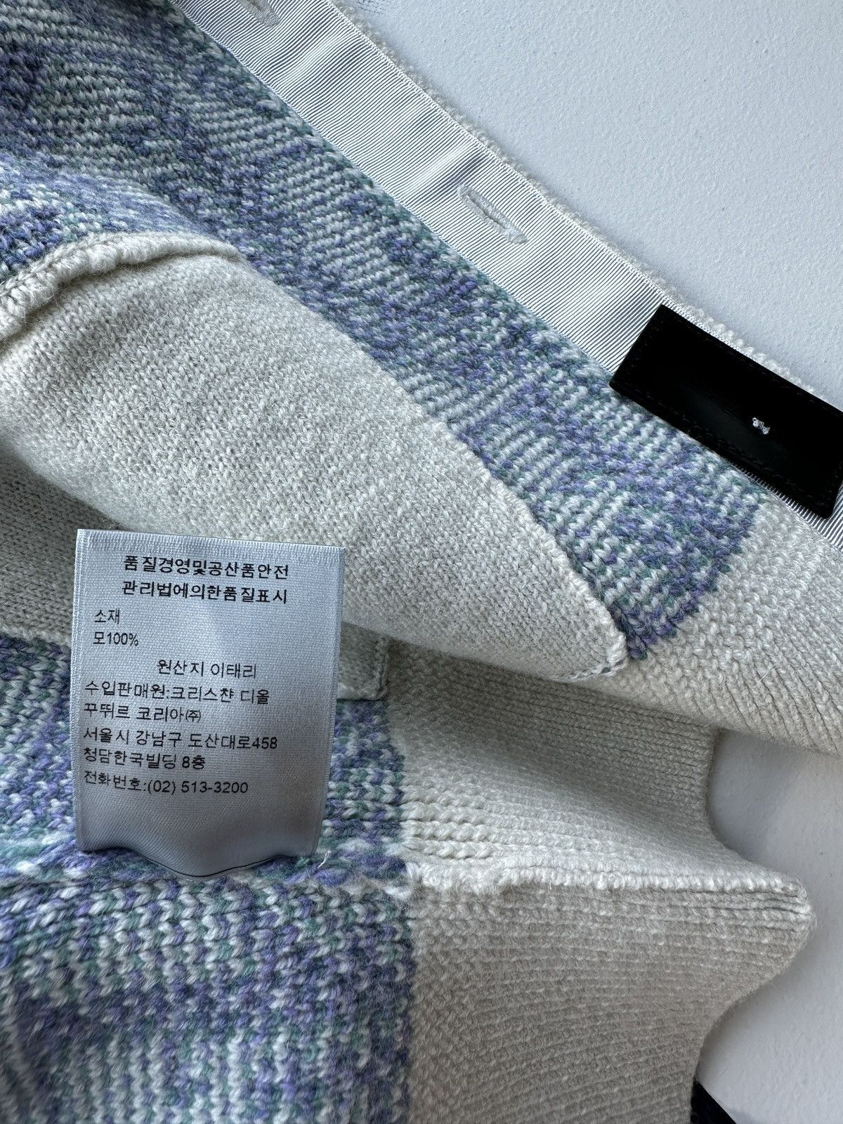 Dior Dior Oblique Wool Cardigan Size US L / EU 52-54 / 3 - 7 Thumbnail