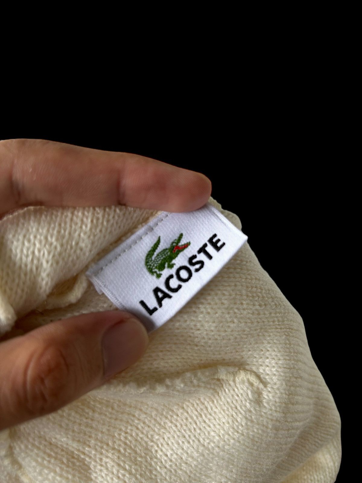 14th Addiction × Japanese Brand × Lacoste Lacoste Beanie Hats Size ONE SIZE - 3 Thumbnail