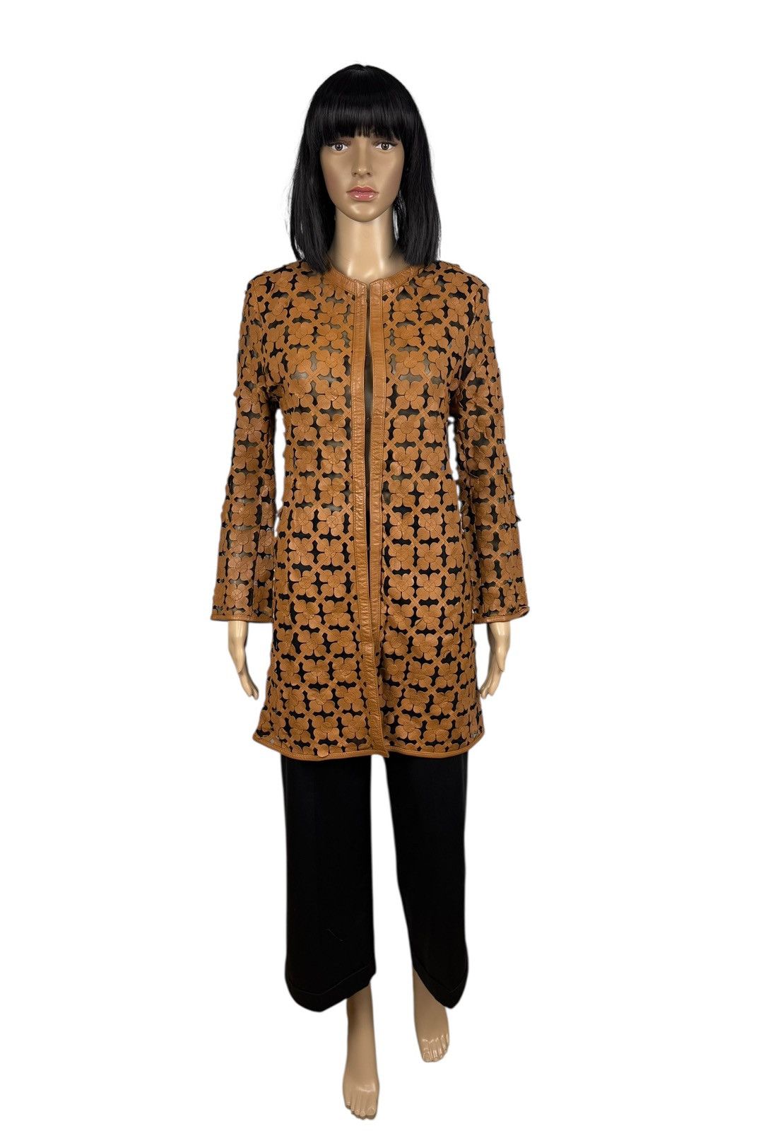Genuine Leather Genuine Leather Coat Decoration Patterns size 44 Size M / US 6-8 / IT 42-44 - 1 Thumbnail
