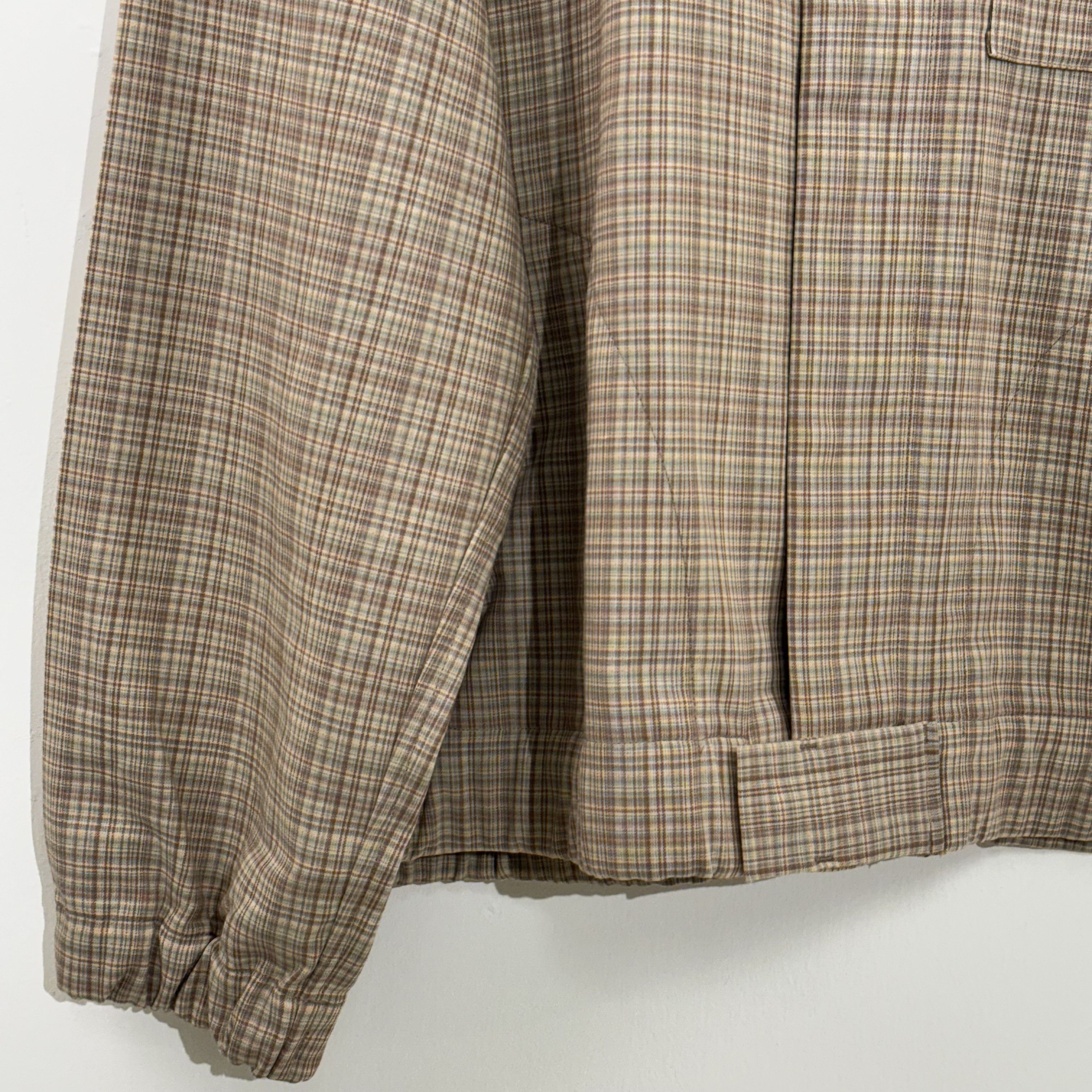 Auralee Auralee Hard Twist Wool Check Blouson Size US L / EU 52-54 / 3 - 7 Thumbnail