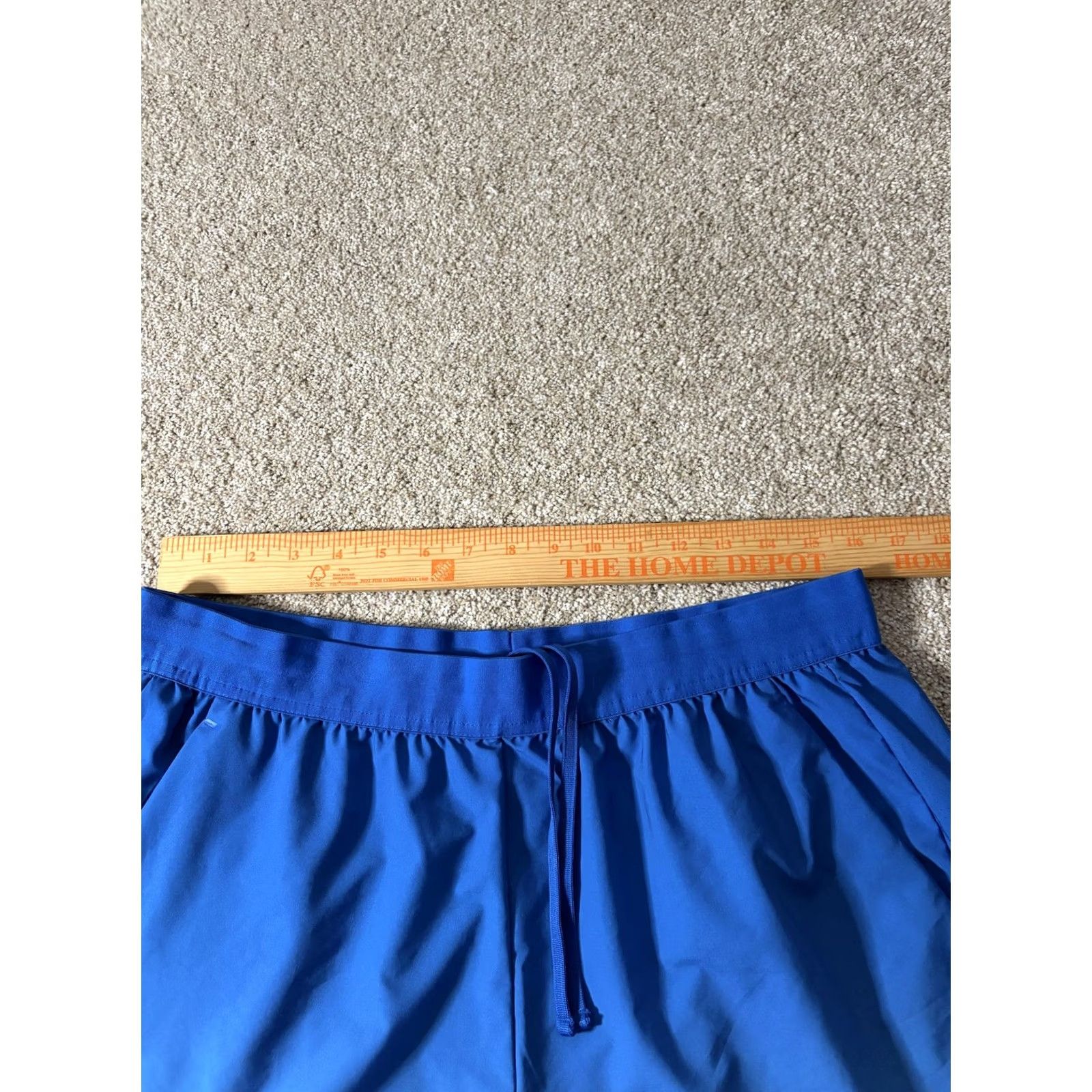 Vintage Russell Mens Large Blue Ombre Dri-Power 360 8" Running Gym Training Shorts Size US 33 - 4 Thumbnail