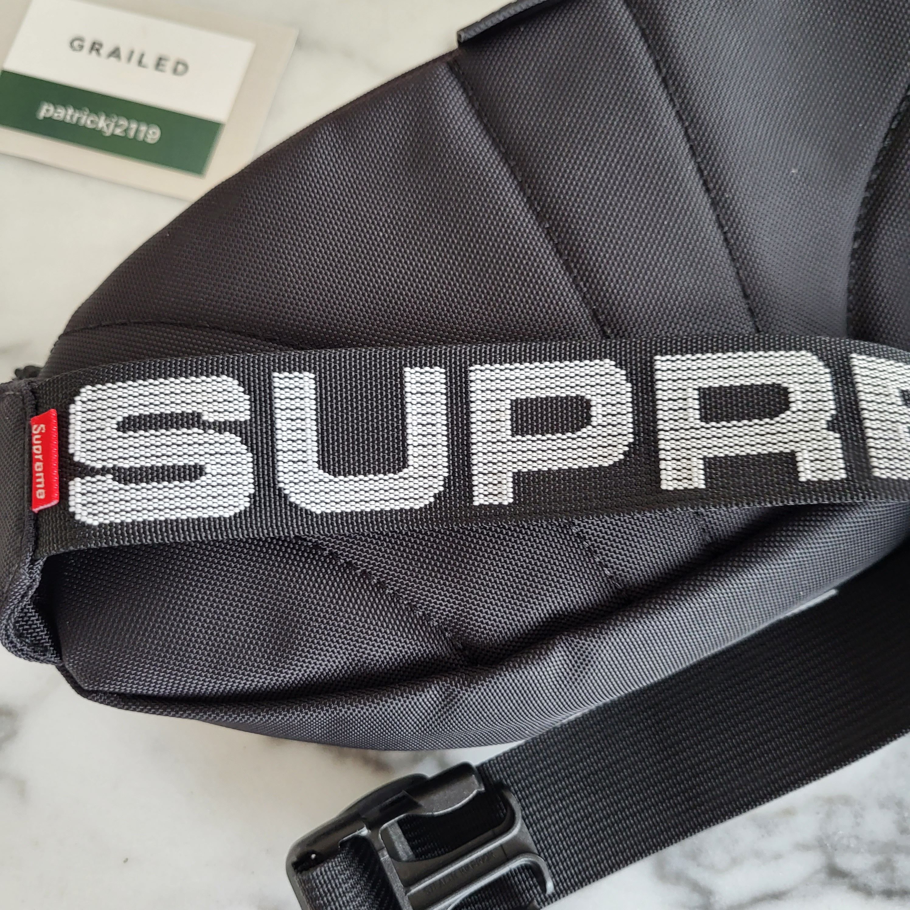 Supreme Supreme Waist Bag (SS18) Black Size ONE SIZE - 13 Thumbnail
