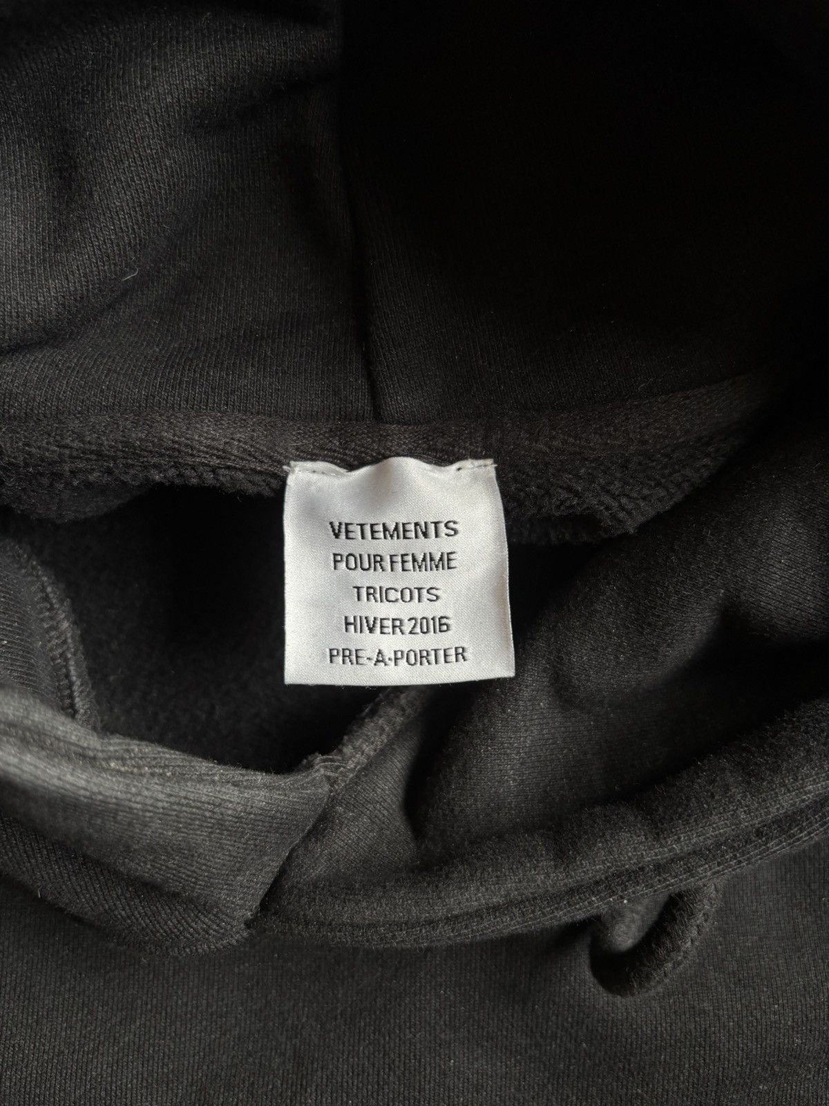 Vetements Vetements OG Metal Runway Hoodie AW16 Size US XS / EU 42 / 0 - 9 Thumbnail