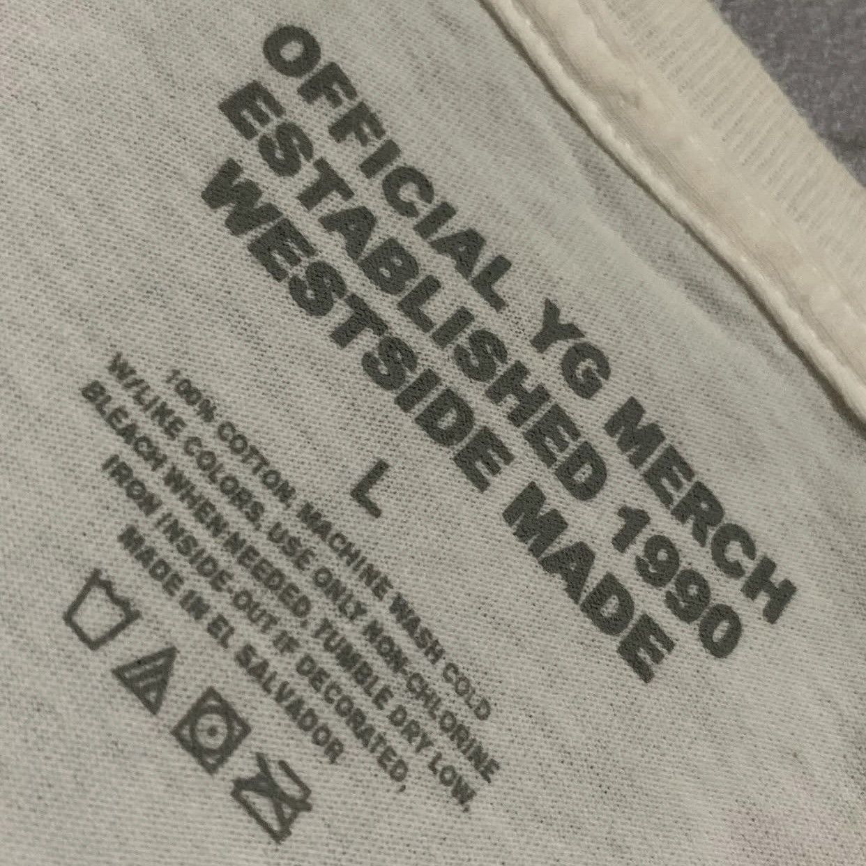 Other YG - Westside Rap - Official YG Merch Tshirt Size US L / EU 52-54 / 3 - 5 Thumbnail