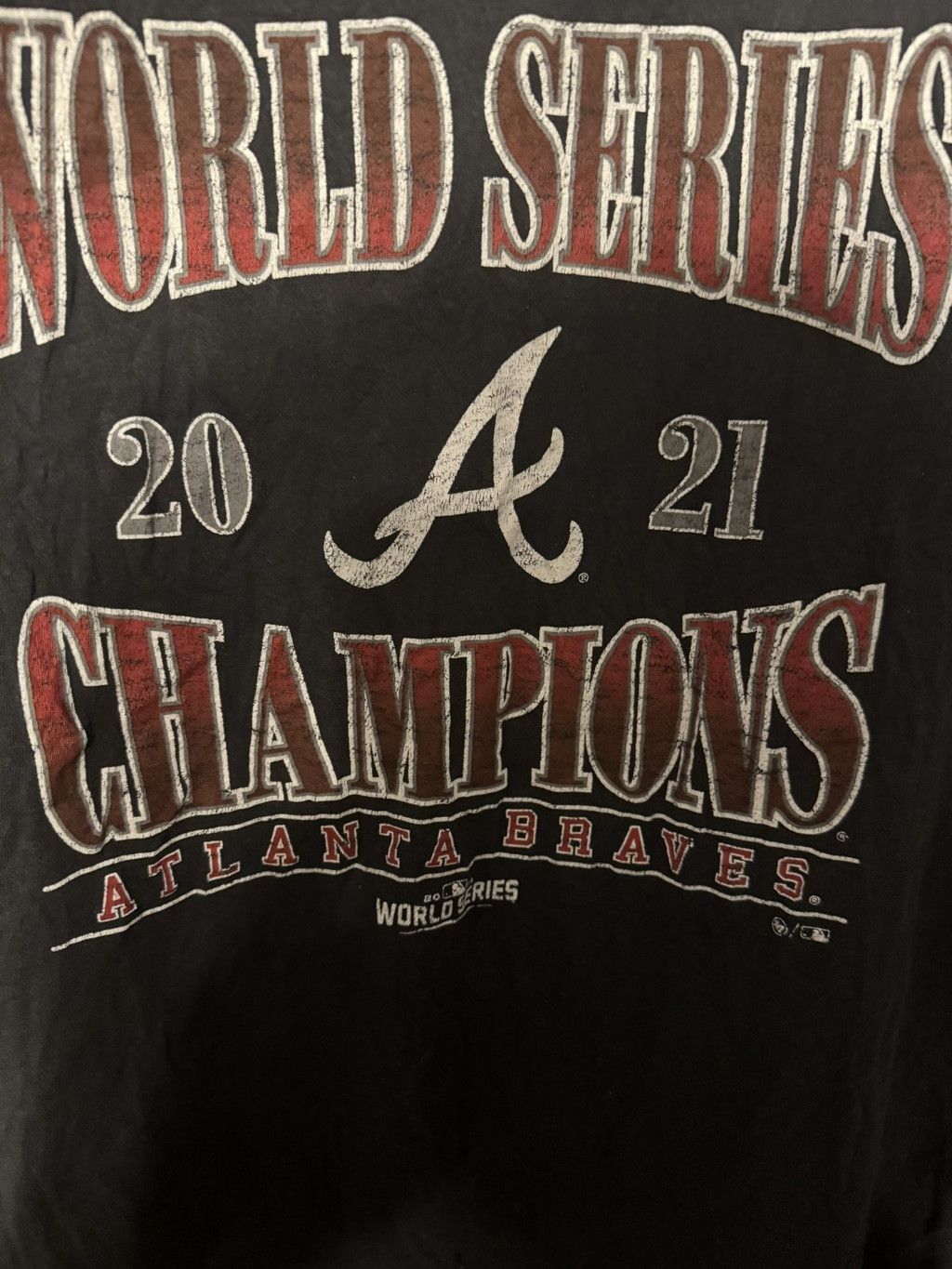 47 Atlanta Braves 2021 World Series Champs '47 T-Shirt Men's Sz Size US L / EU 52-54 / 3 - 3 Thumbnail
