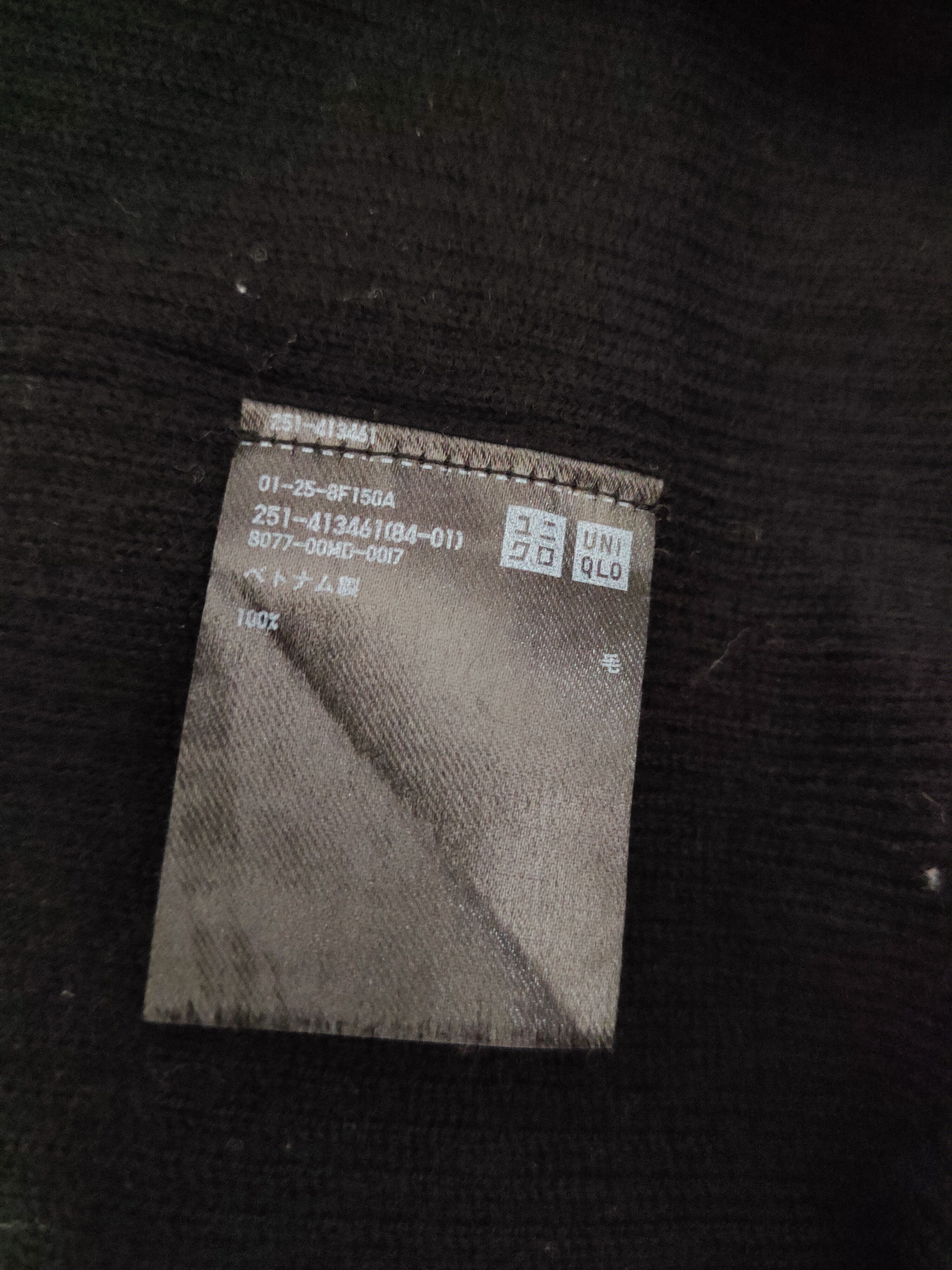 Homespun Knitwear × Japanese Brand × Undercover Uniqlo X Undercover Black Knitwear Sweatshirts #W305 Size M / US 6-8 / IT 42-44 - 12 Thumbnail