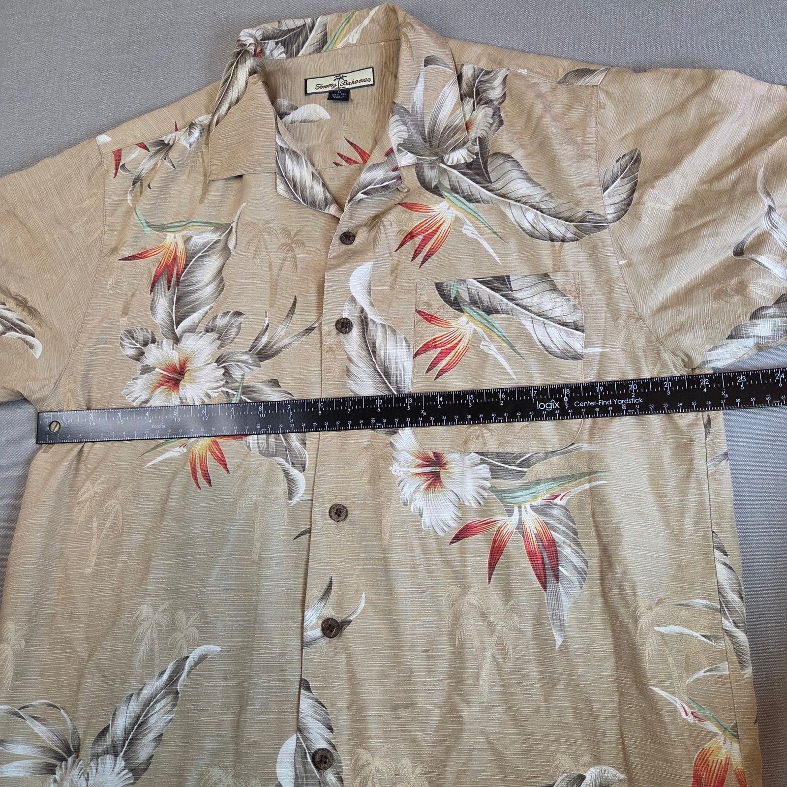 Tommy Bahama Tommy Bahama Relax Silk Camp Shirt M Size US M / EU 48-50 / 2 - 7 Thumbnail