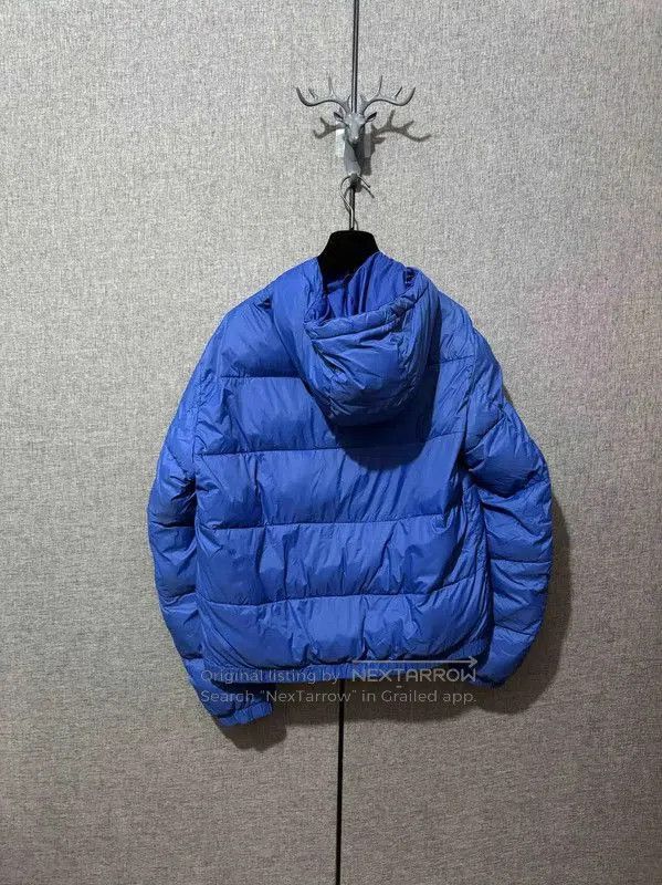 Versace Versace Men's Blue Logo Puffer Jacket . Size US M / EU 48-50 / 2 - 2 Thumbnail